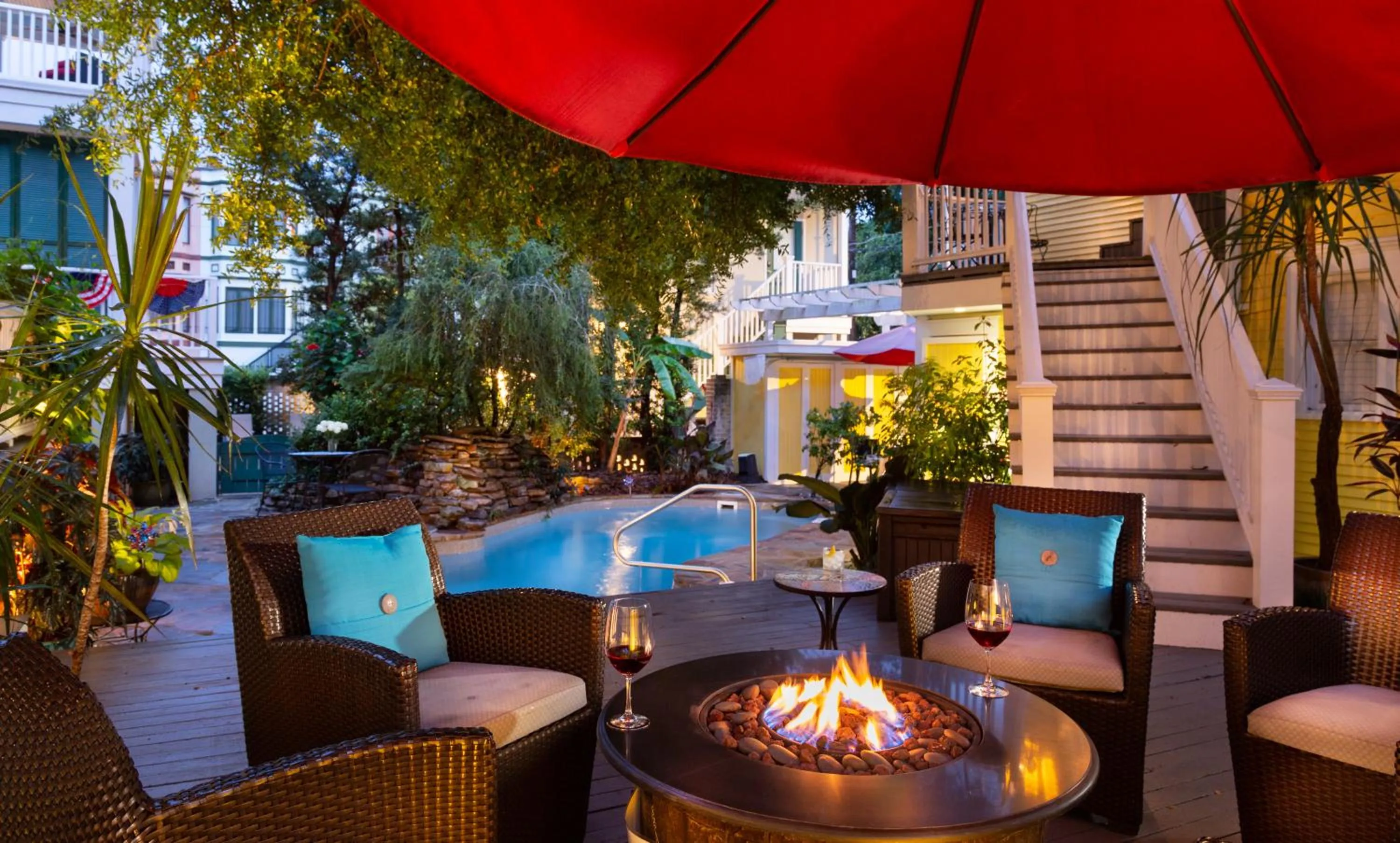 Balcony/Terrace in Azalea Inn and Villas