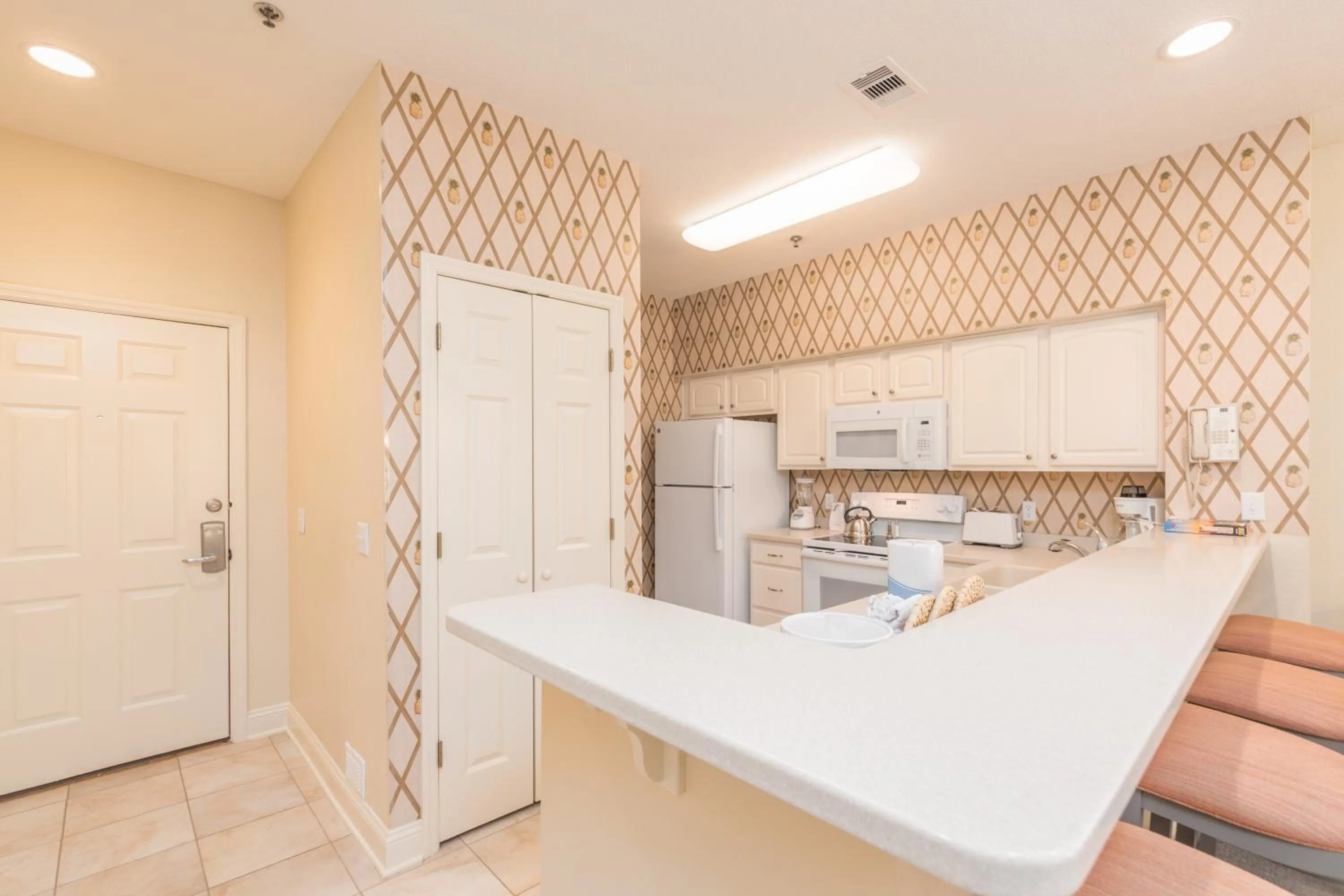 Kitchen or kitchenette in Island Links Resort by Palmera