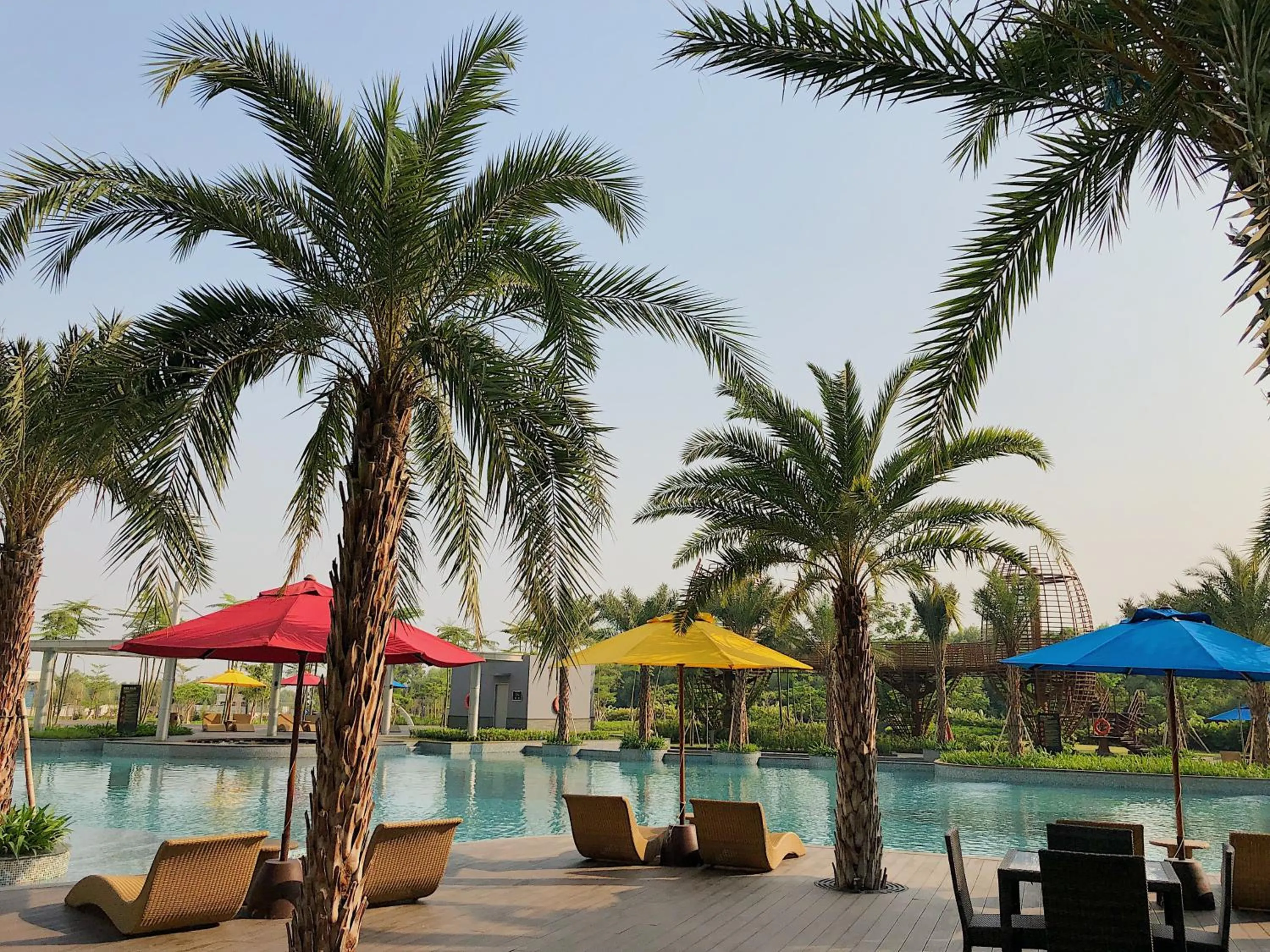 Swimming pool in Gold Coast PIK Sea View Apartments by LongeSuites