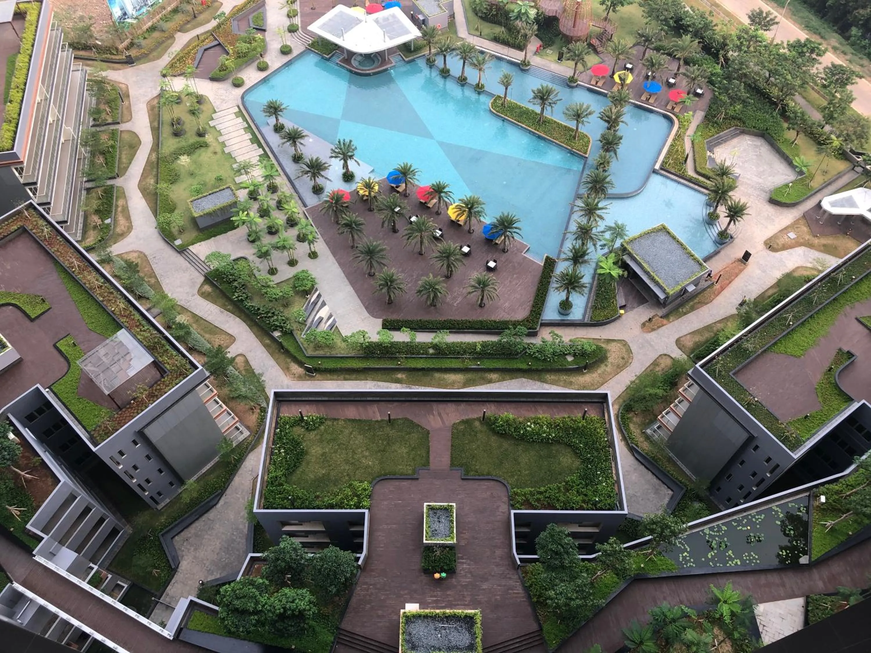 Bird's eye view in Gold Coast PIK Sea View Apartments by LongeSuites