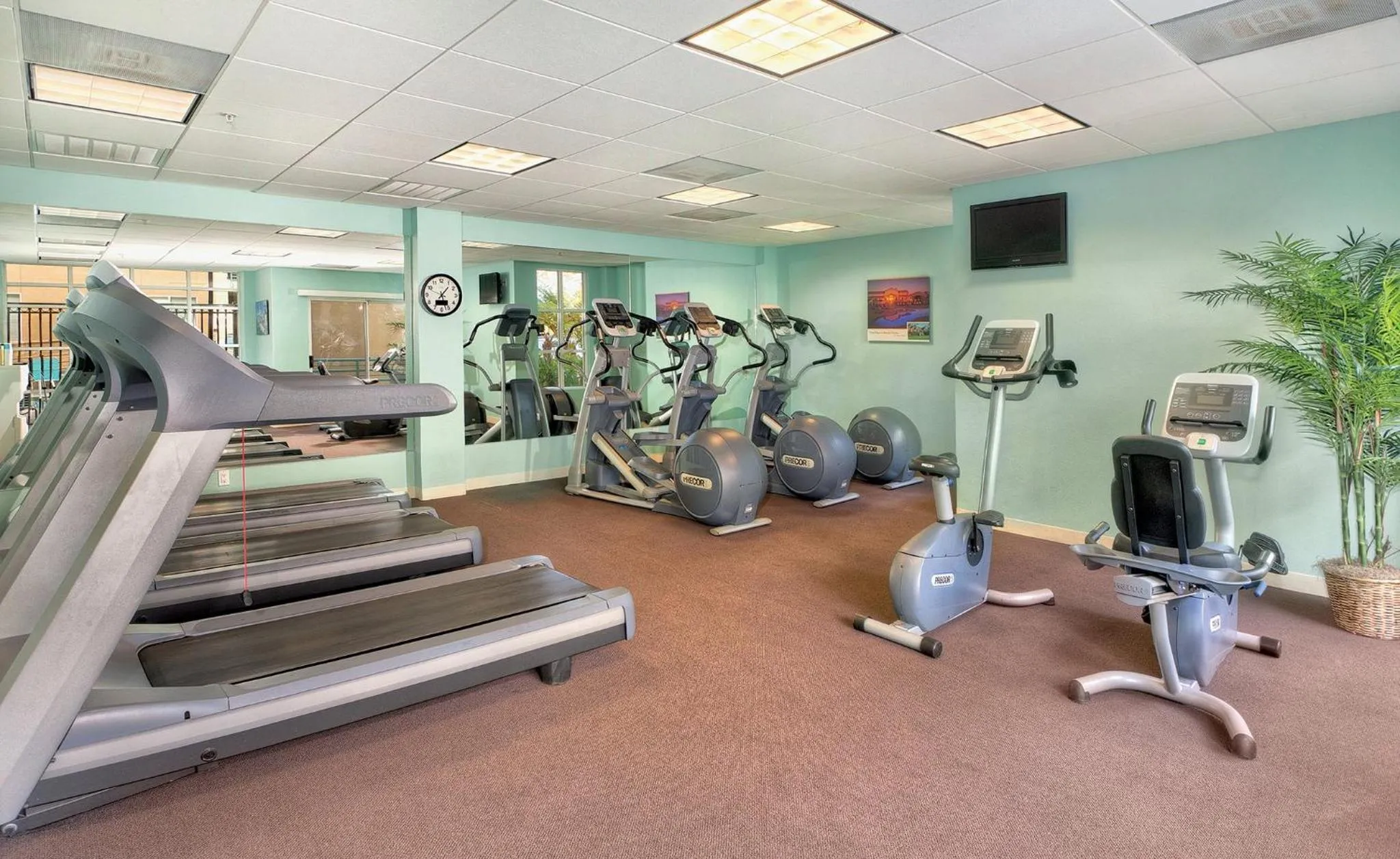 Fitness centre/facilities in WorldMark San Diego – Mission Valley