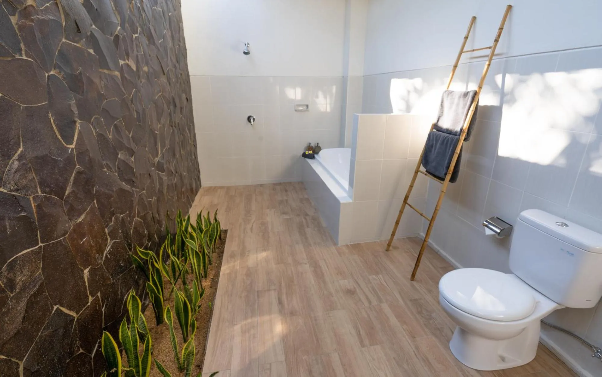 Shower in Bali Dive Resort Amed