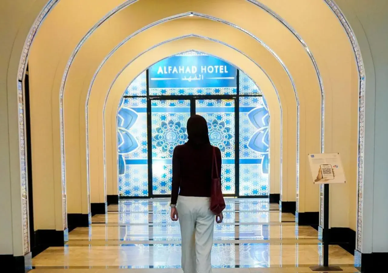 Lobby or reception in Alfahad Hotel Lobby or reception in Alfahad Hotel