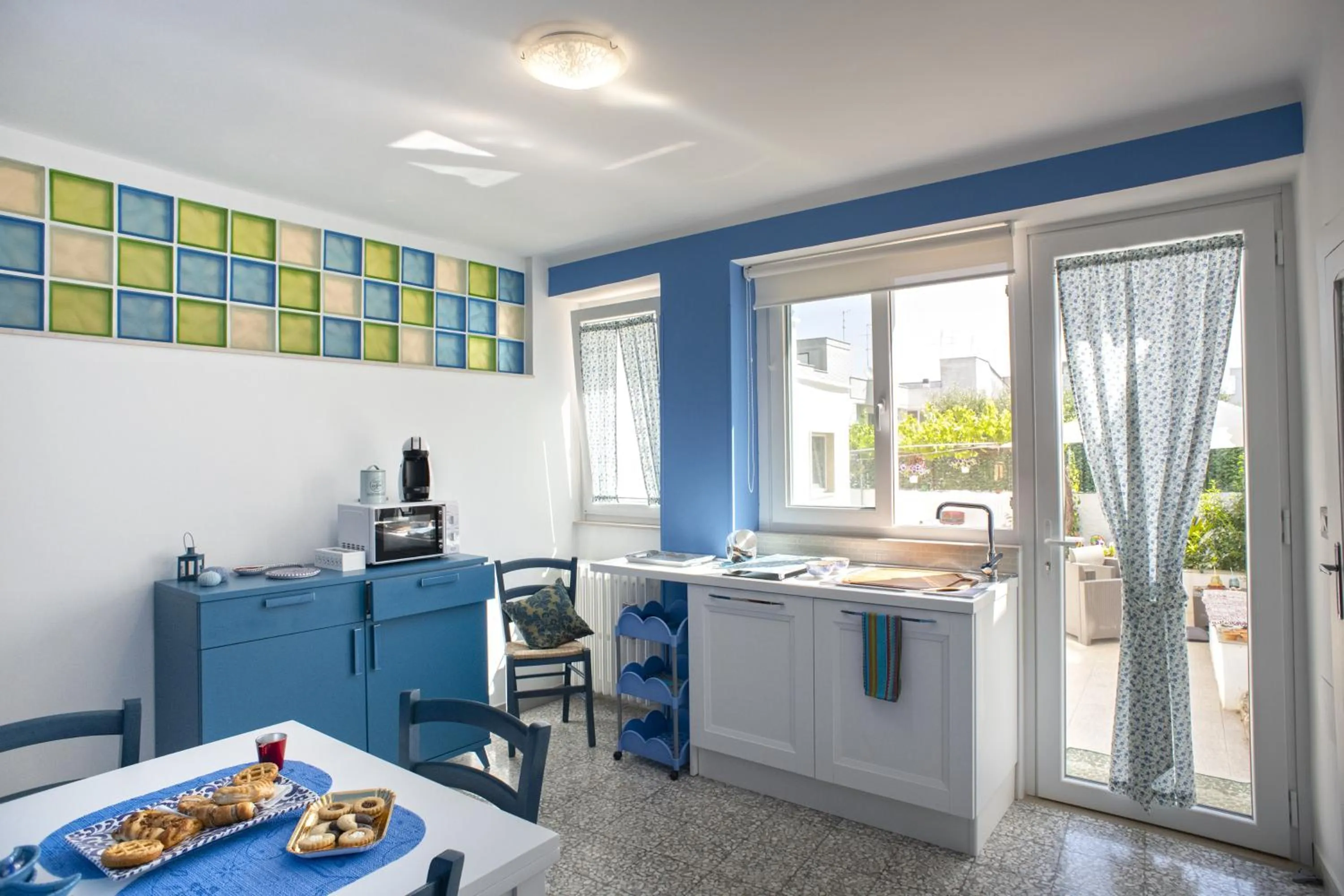 Kitchen or kitchenette in Il Segnalibro B&B