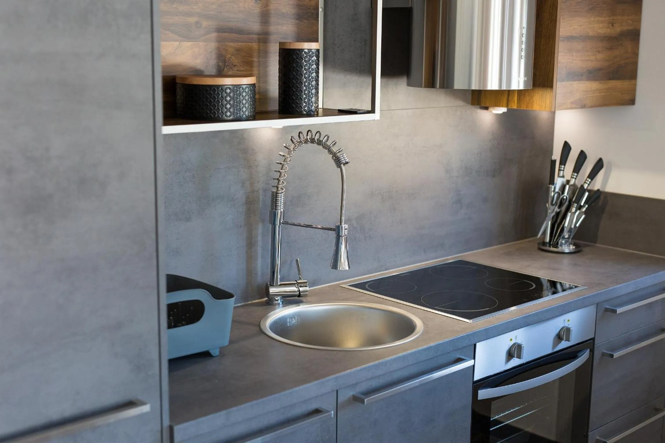 Kitchen or kitchenette in Pax Houses