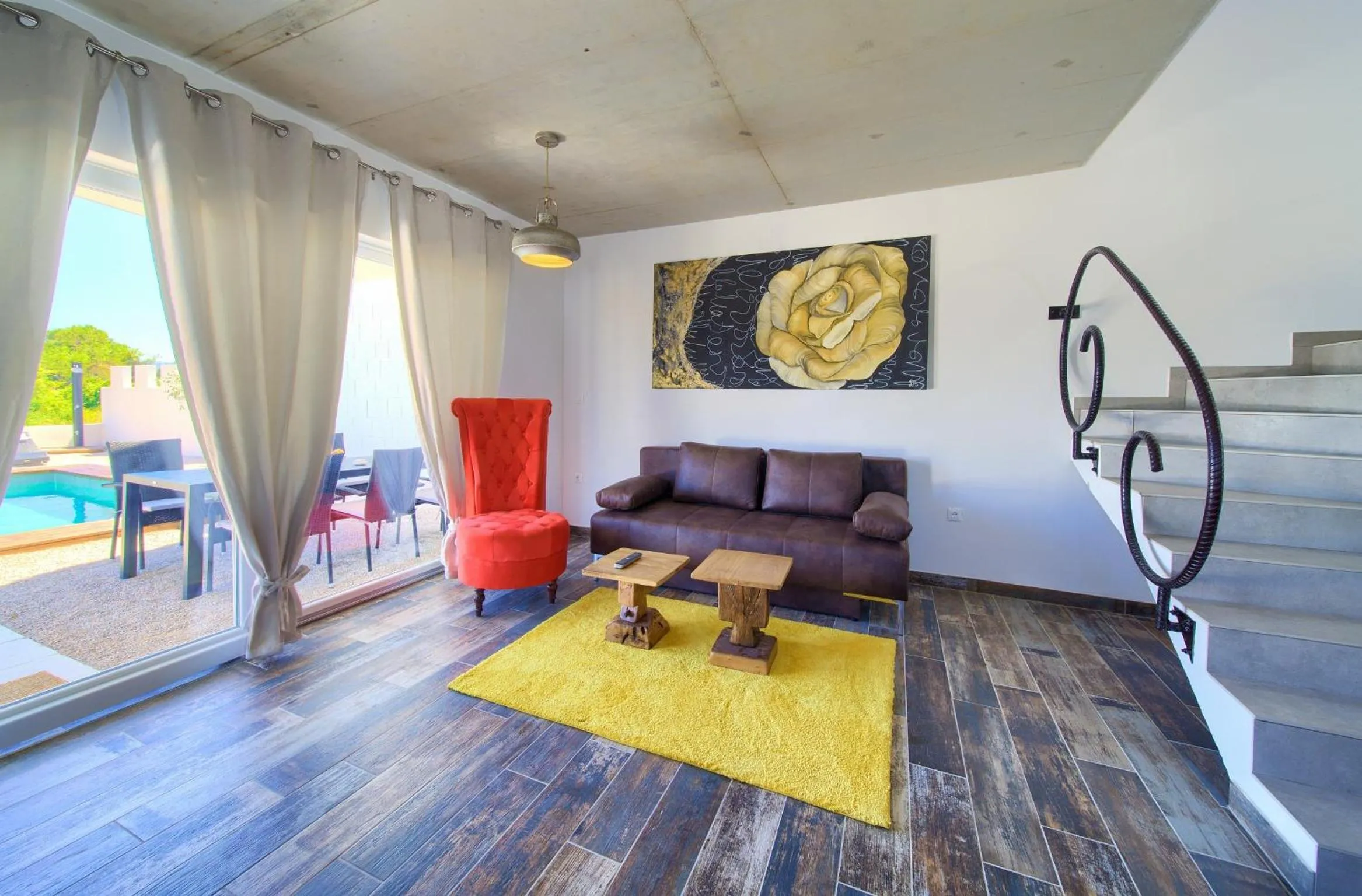 Living room in Pax Houses