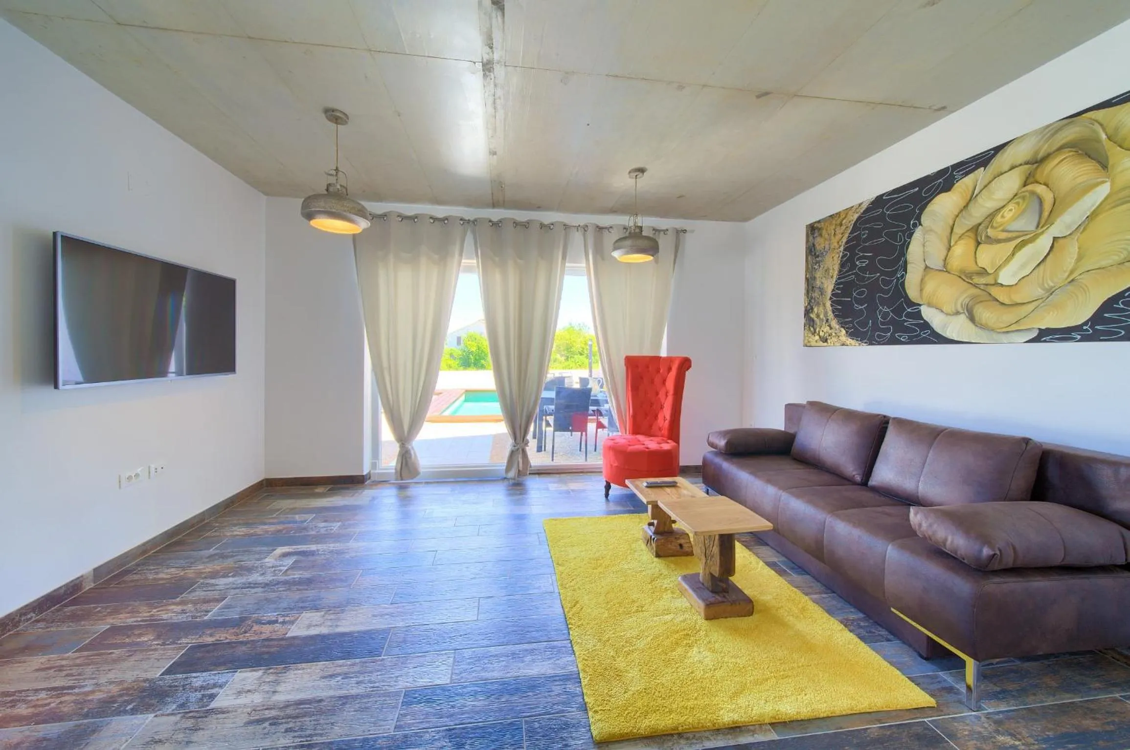 Living room in Pax Houses