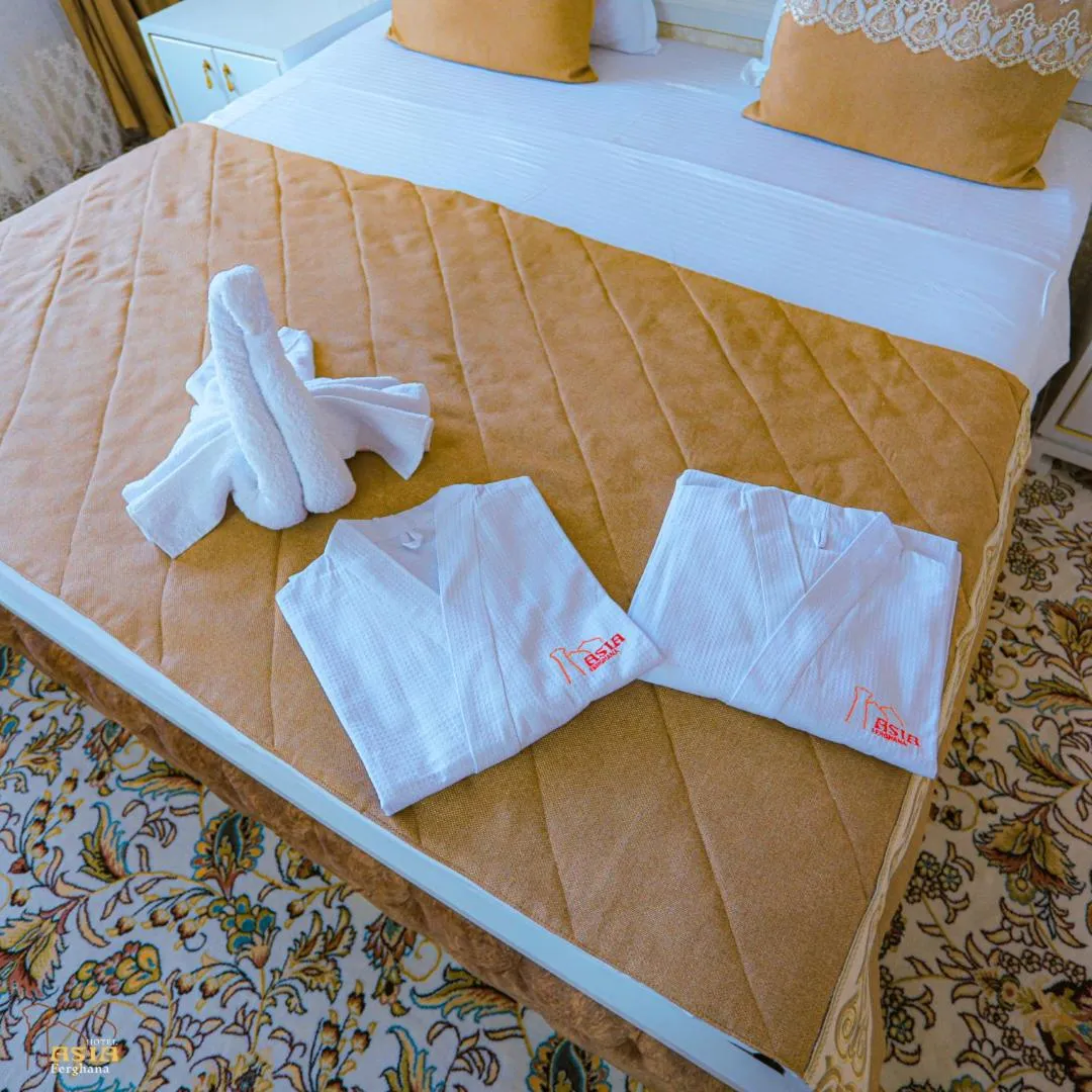 Bed in Asia Hotel Fergana