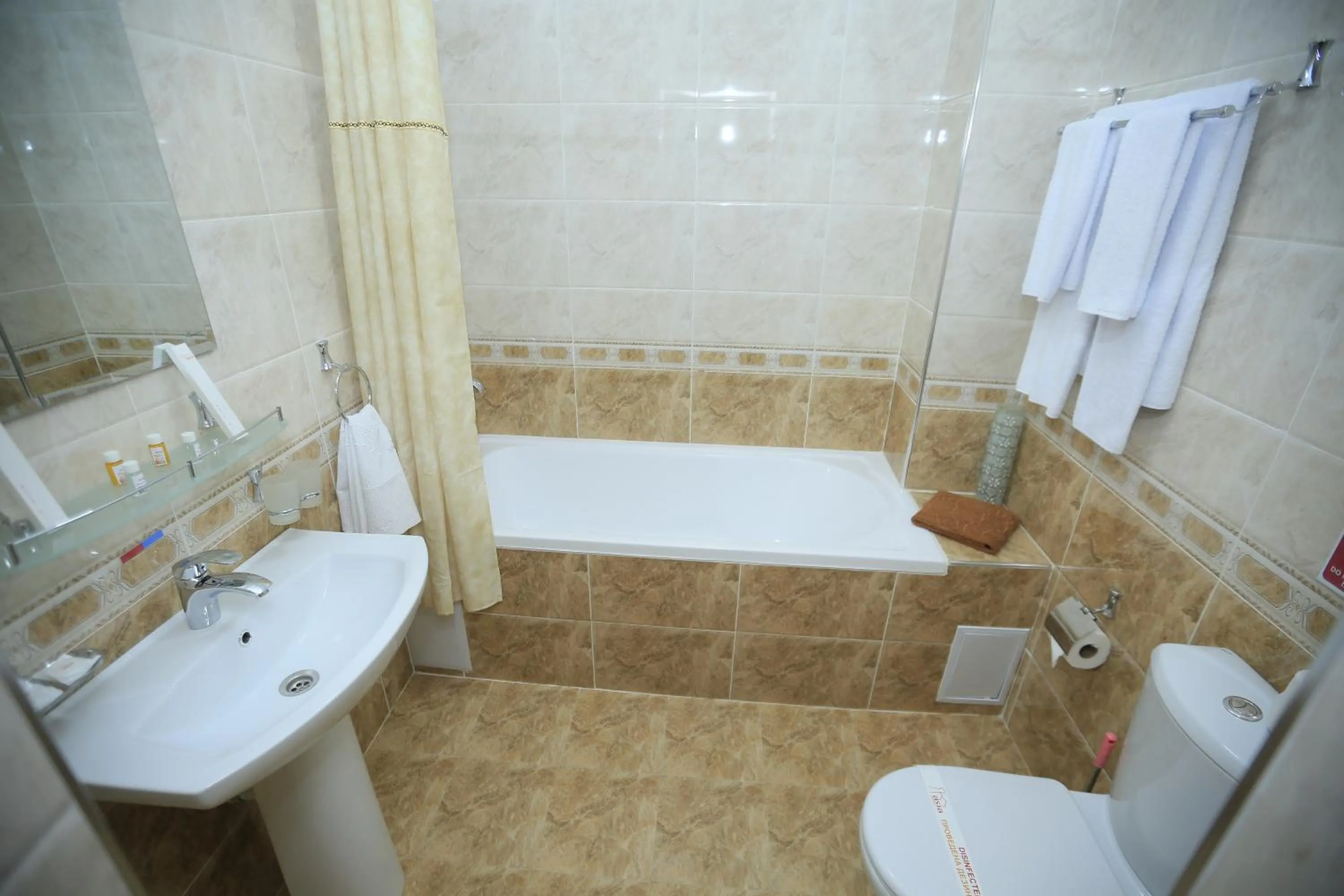 Toilet in Asia Hotel Fergana