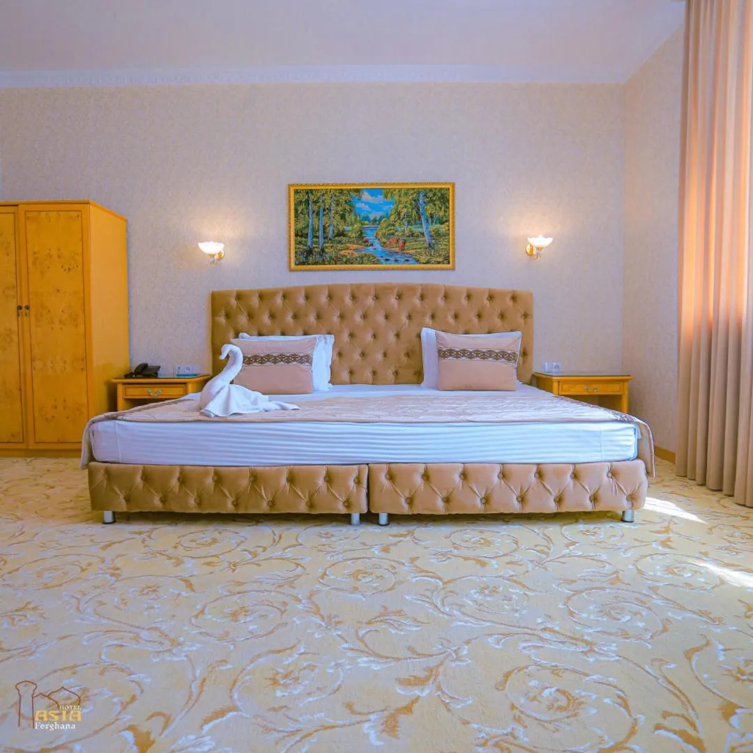 Bed in Asia Hotel Fergana