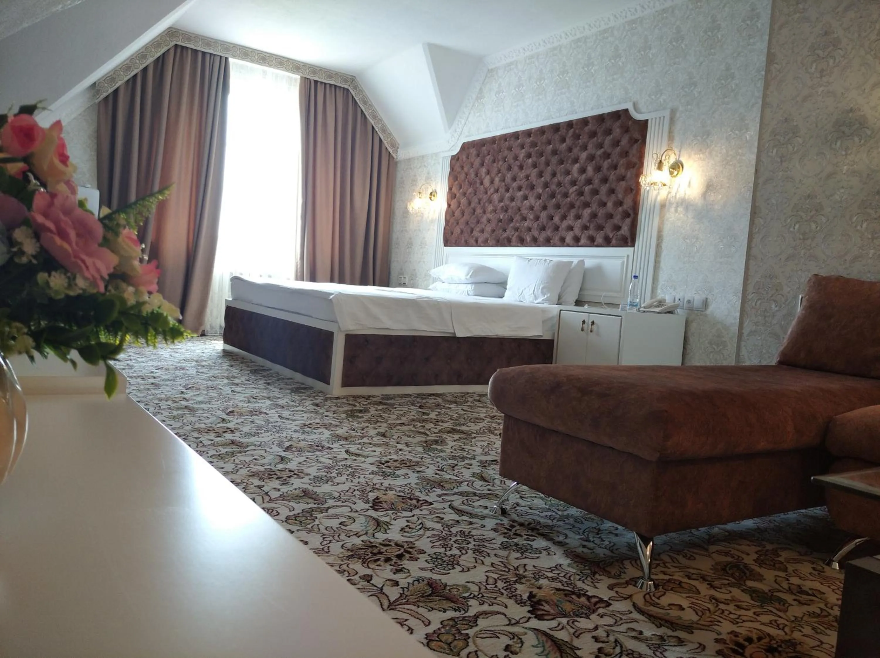 Bed in Asia Hotel Fergana