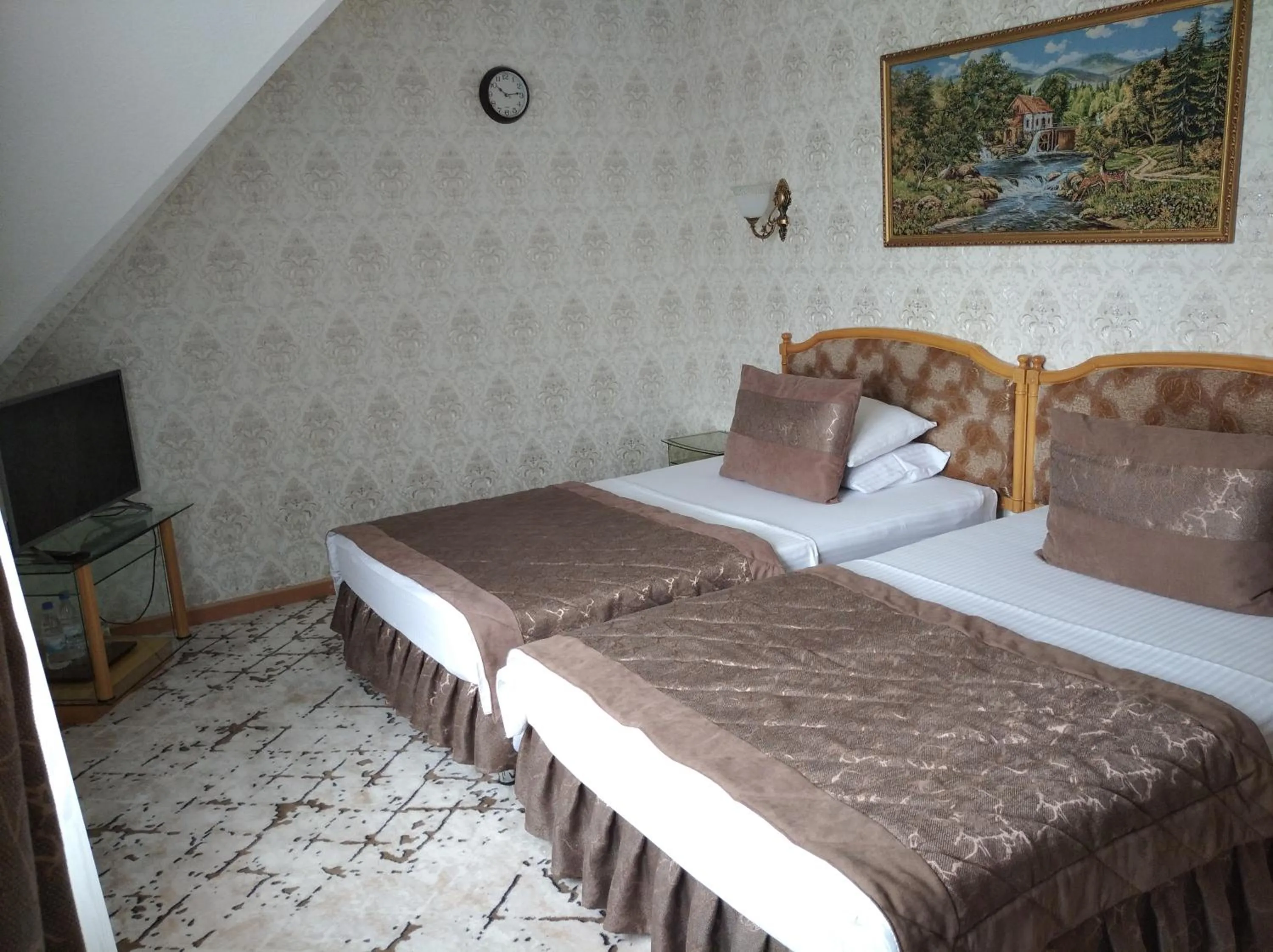 Bed in Asia Hotel Fergana