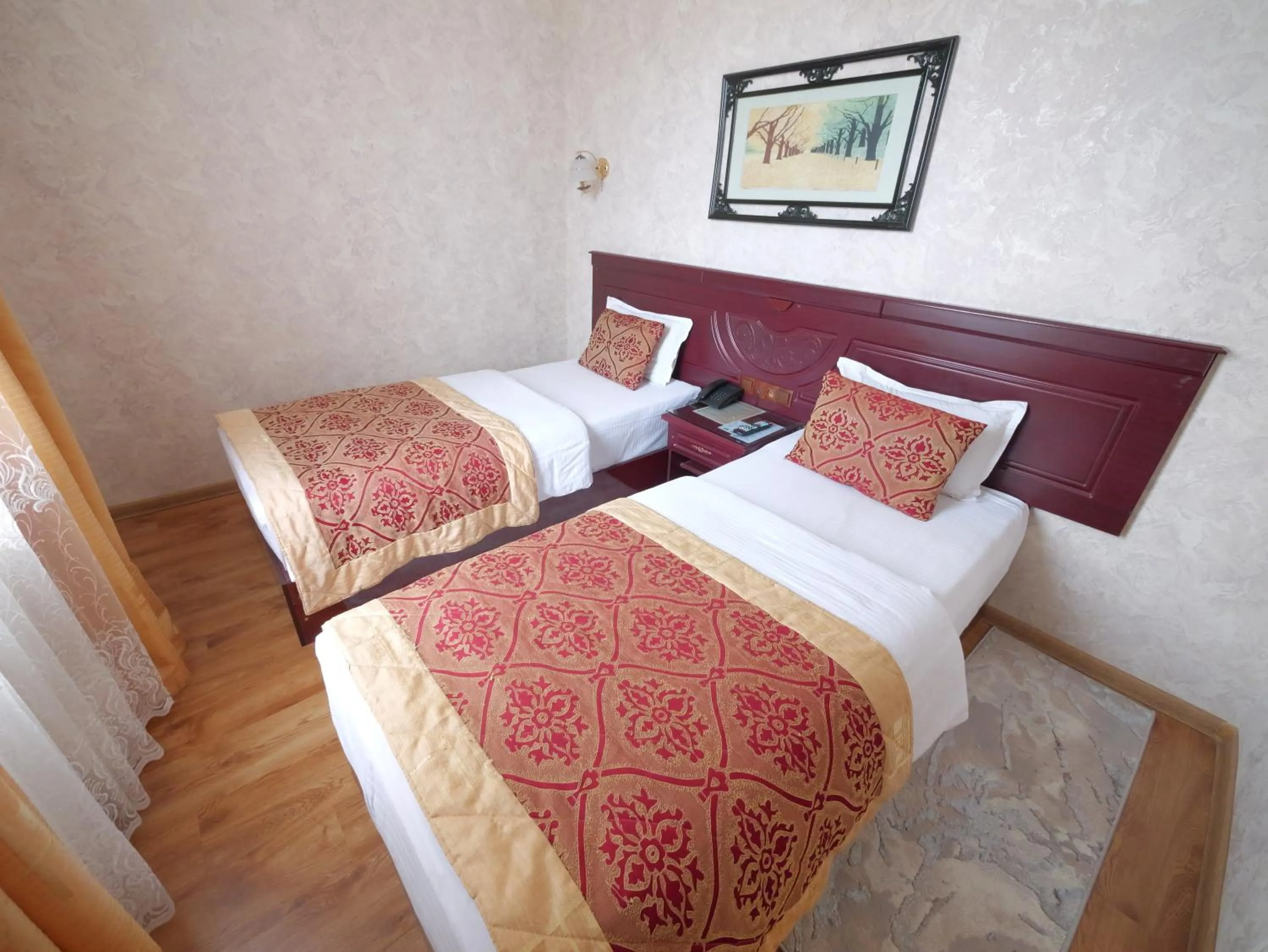 Bed in Asia Hotel Fergana