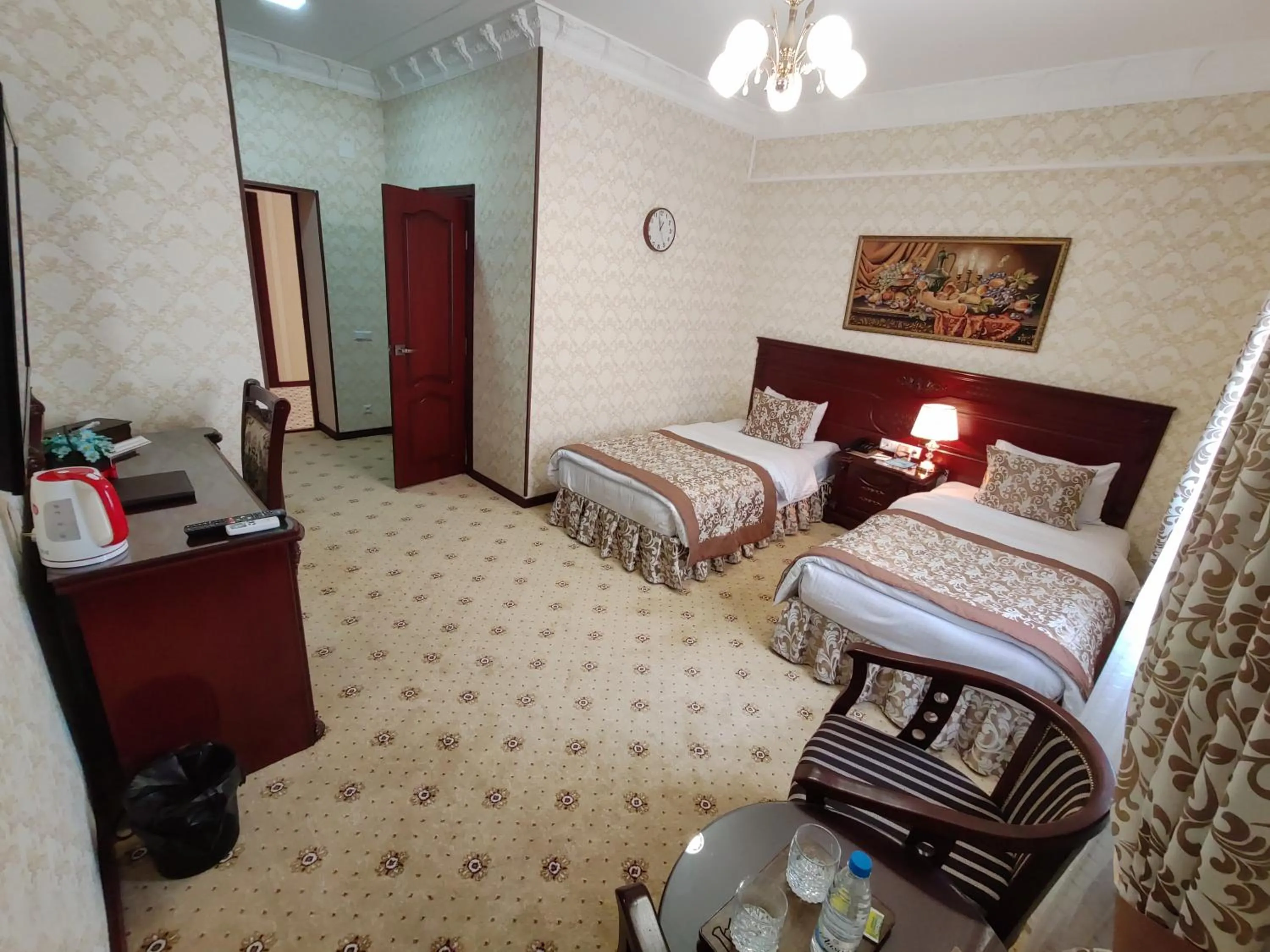 Bed in Asia Hotel Fergana