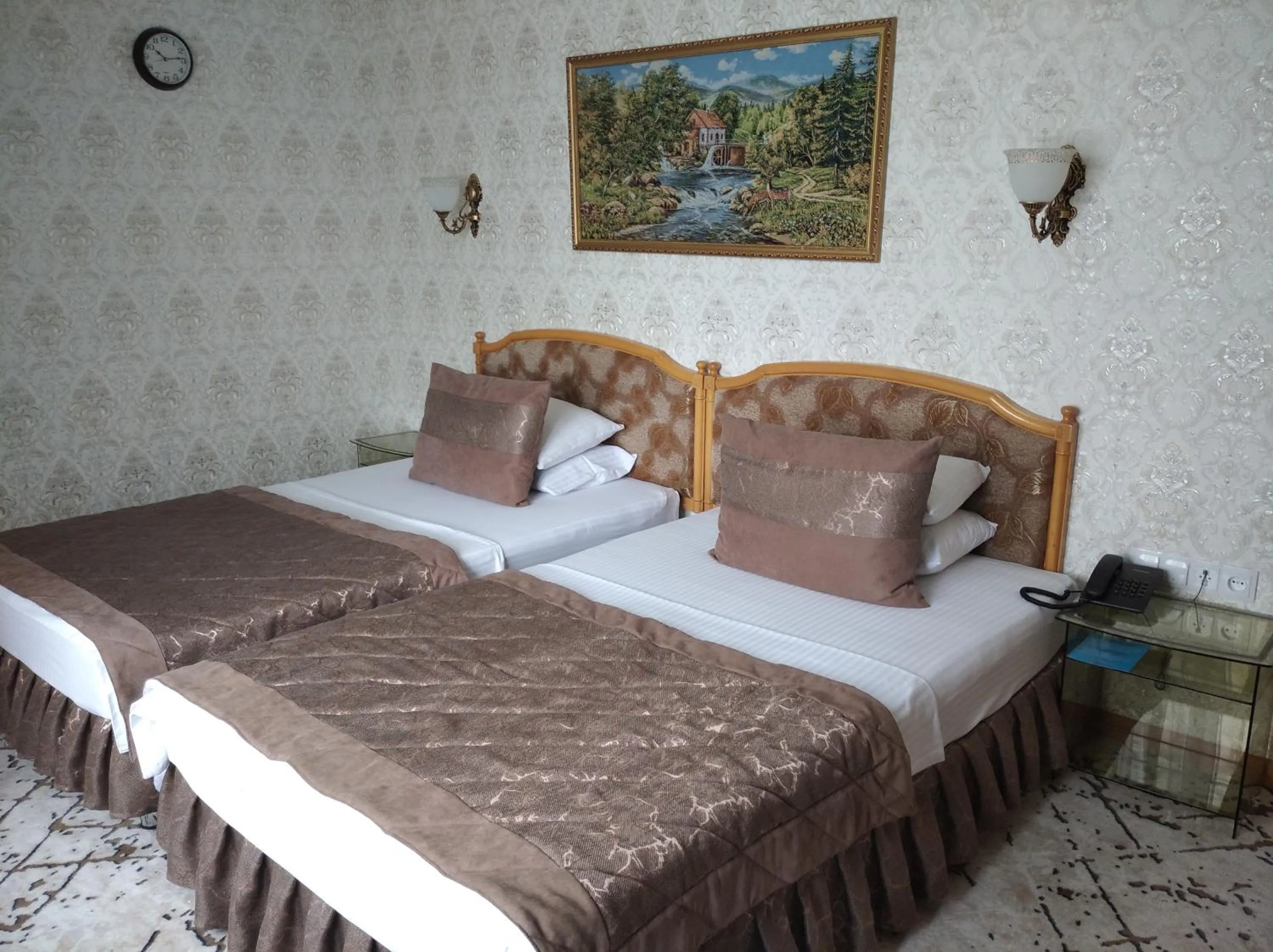 Bed in Asia Hotel Fergana