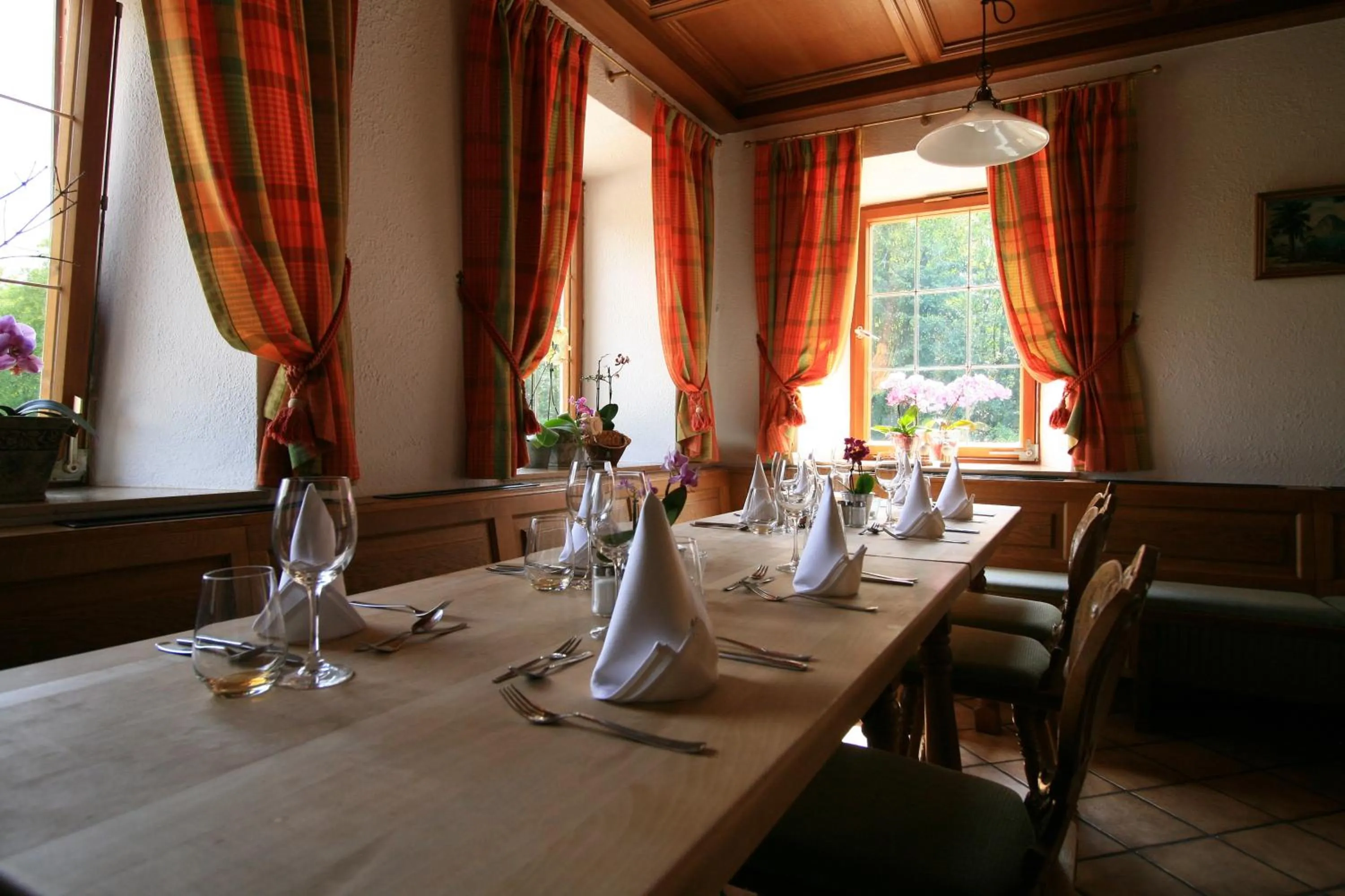 Dining area in Landgasthof Auerschmiede