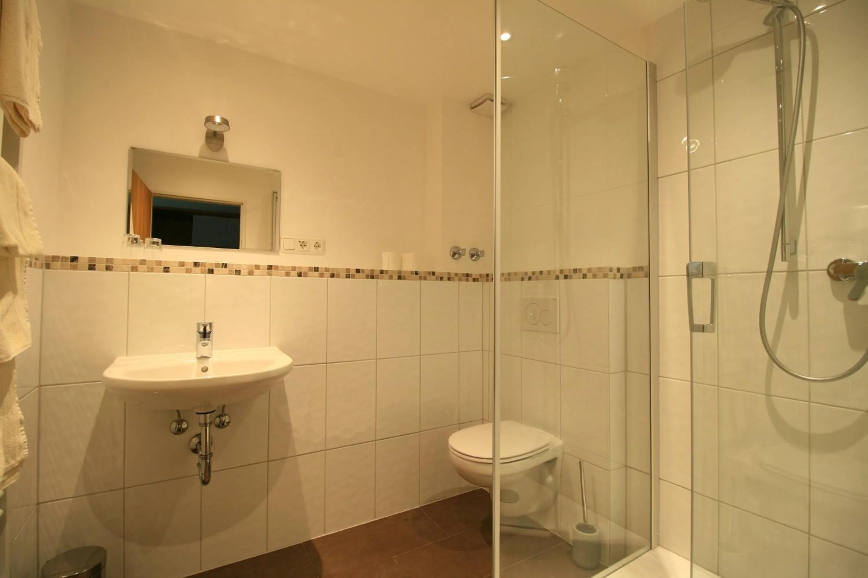 Bathroom in Landgasthof Auerschmiede