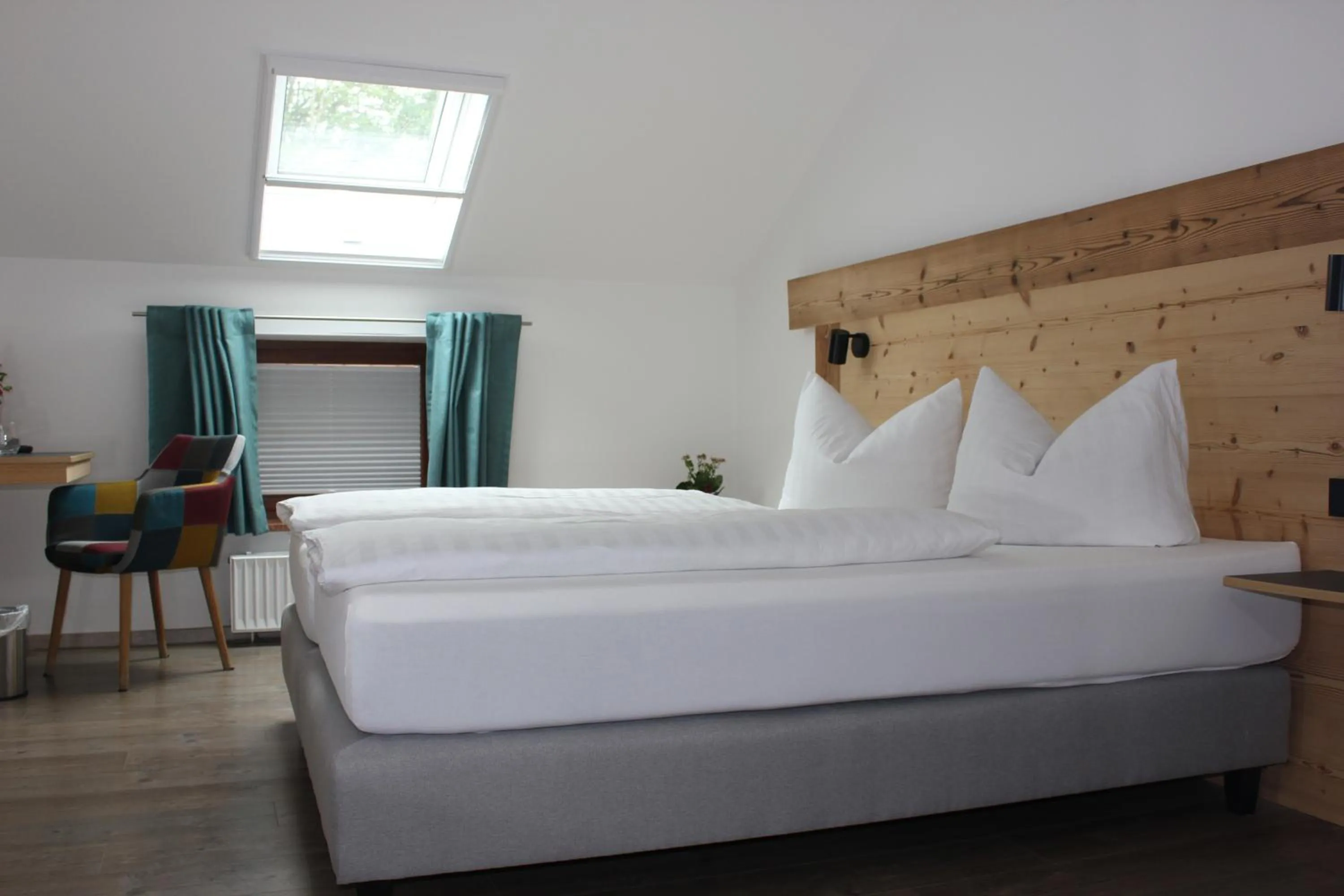 Photo of the whole room, Bed in Landgasthof Auerschmiede