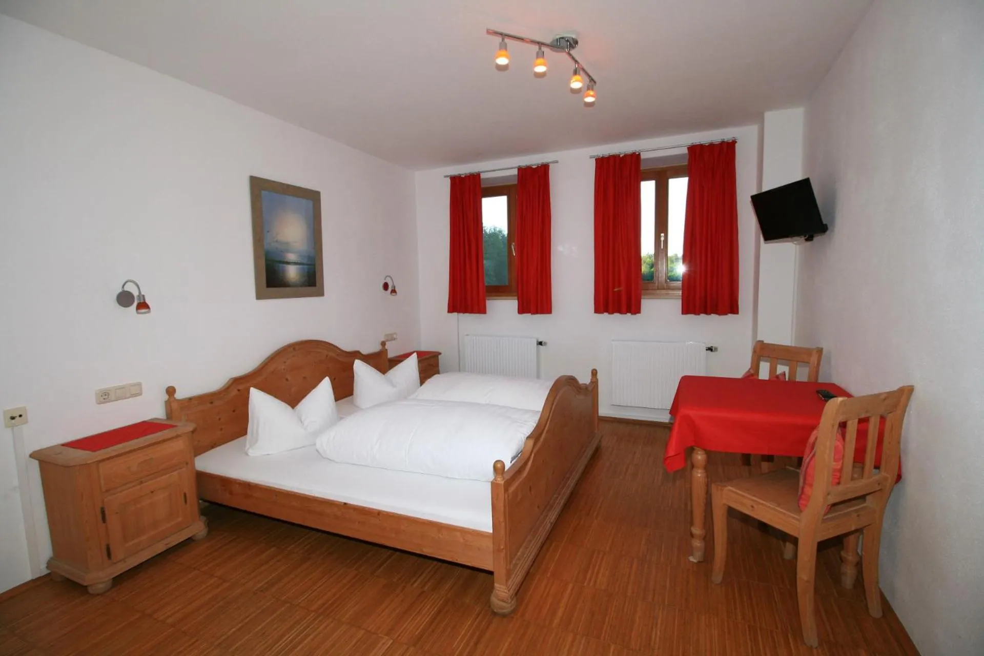 Photo of the whole room, Bed in Landgasthof Auerschmiede