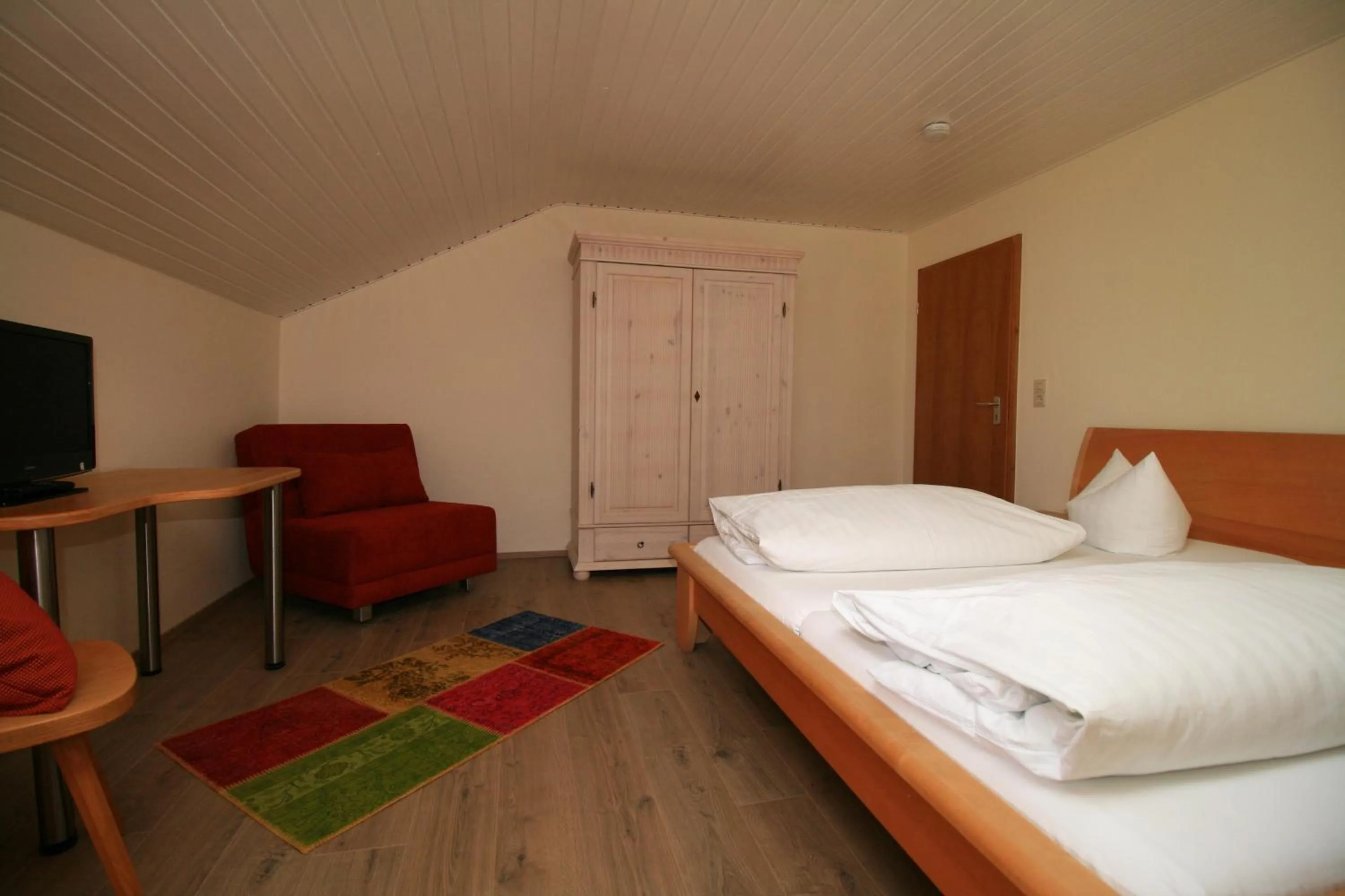 Photo of the whole room, Bed in Landgasthof Auerschmiede