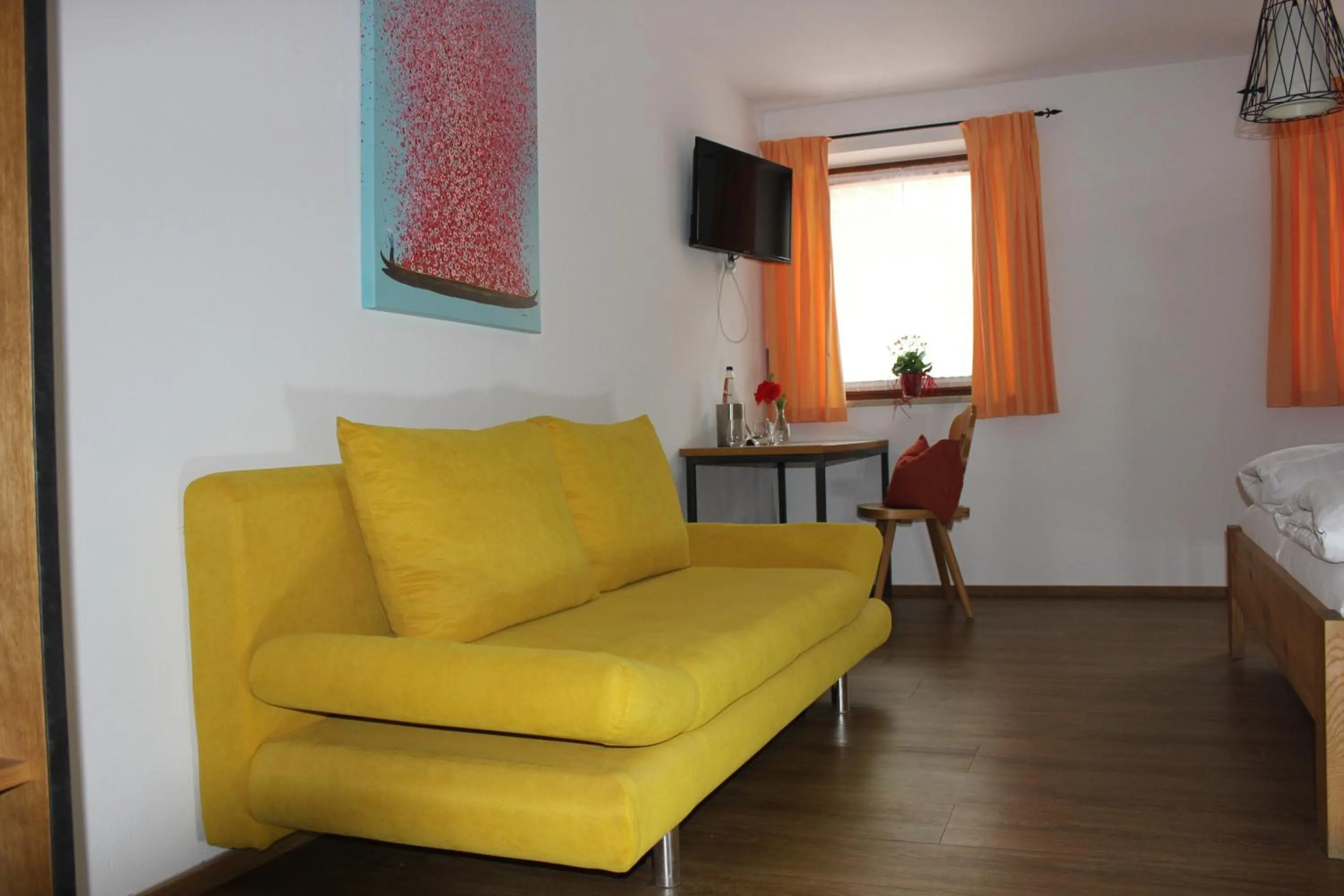 Photo of the whole room, Bed in Landgasthof Auerschmiede