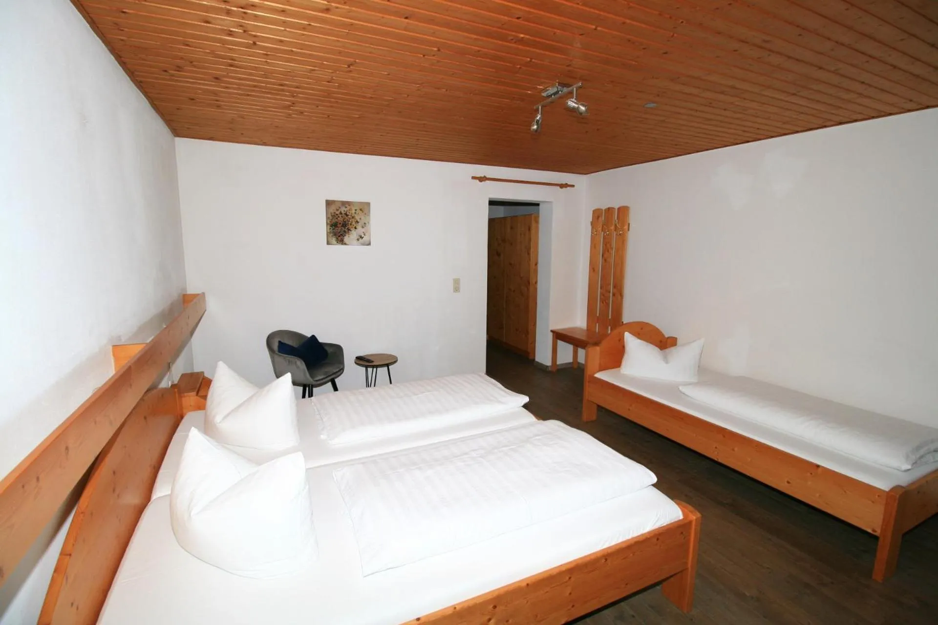 Bedroom, Bed in Landgasthof Auerschmiede