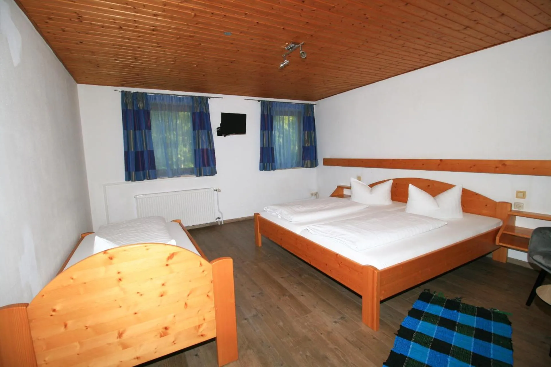 Bedroom, Bed in Landgasthof Auerschmiede