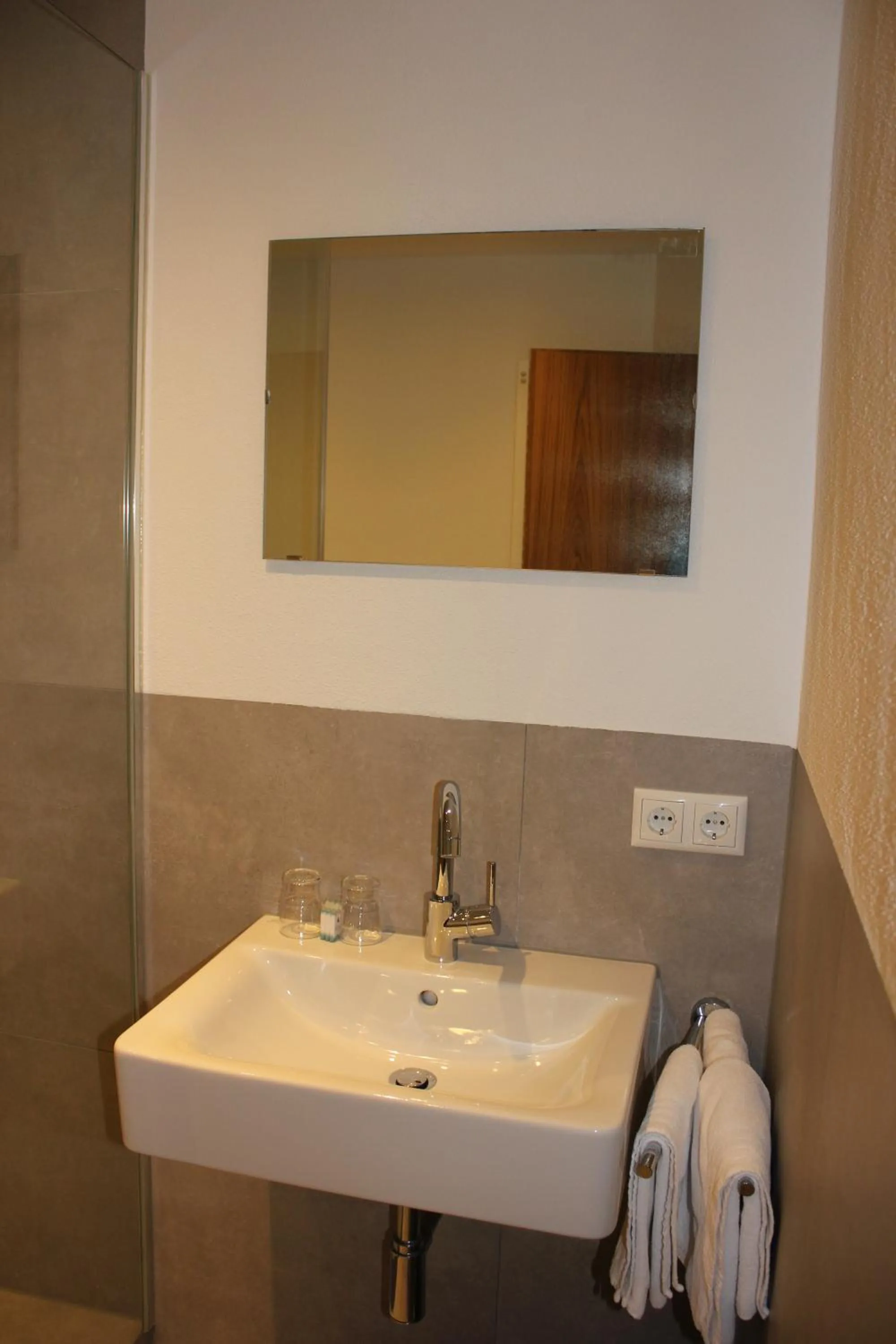 Bathroom in Landgasthof Auerschmiede