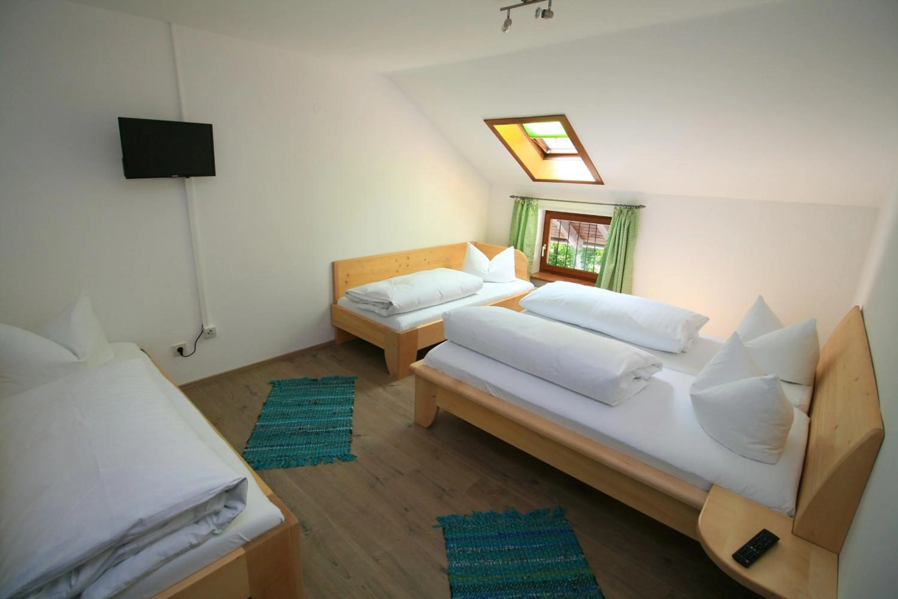 Photo of the whole room, Bed in Landgasthof Auerschmiede