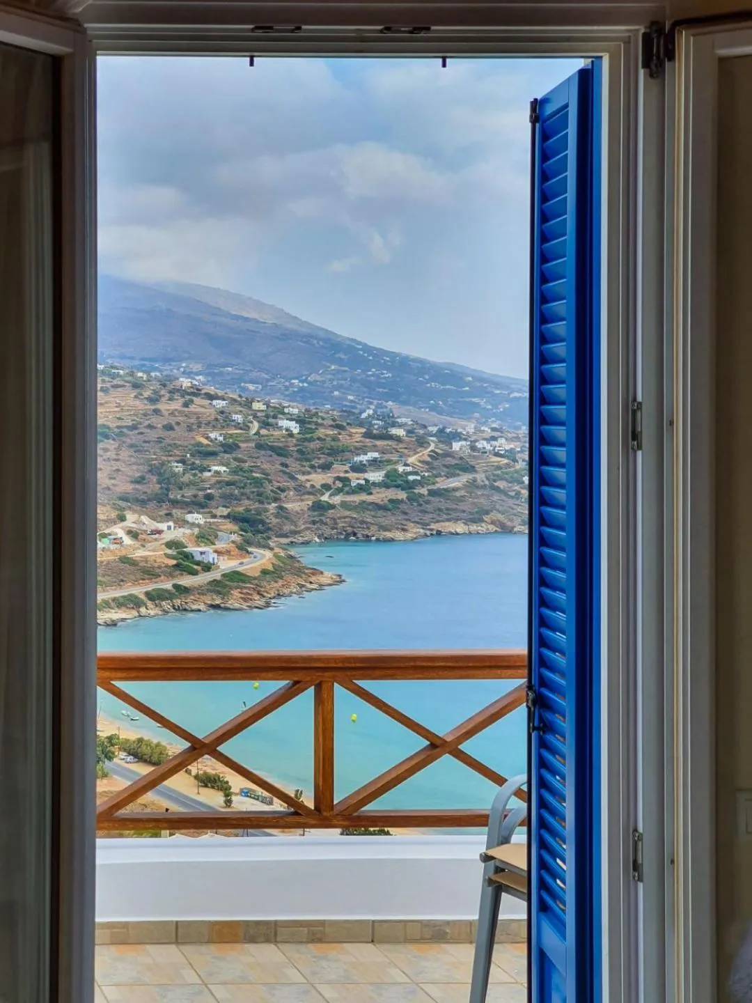 Sea view in Monolithos Villas