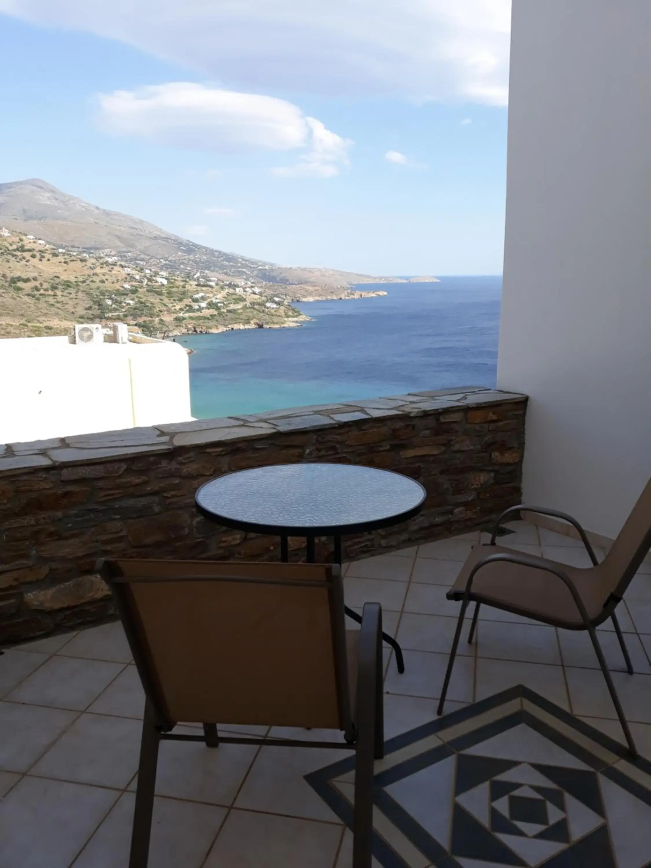 Balcony/Terrace in Monolithos Villas Balcony/Terrace in Monolithos Villas