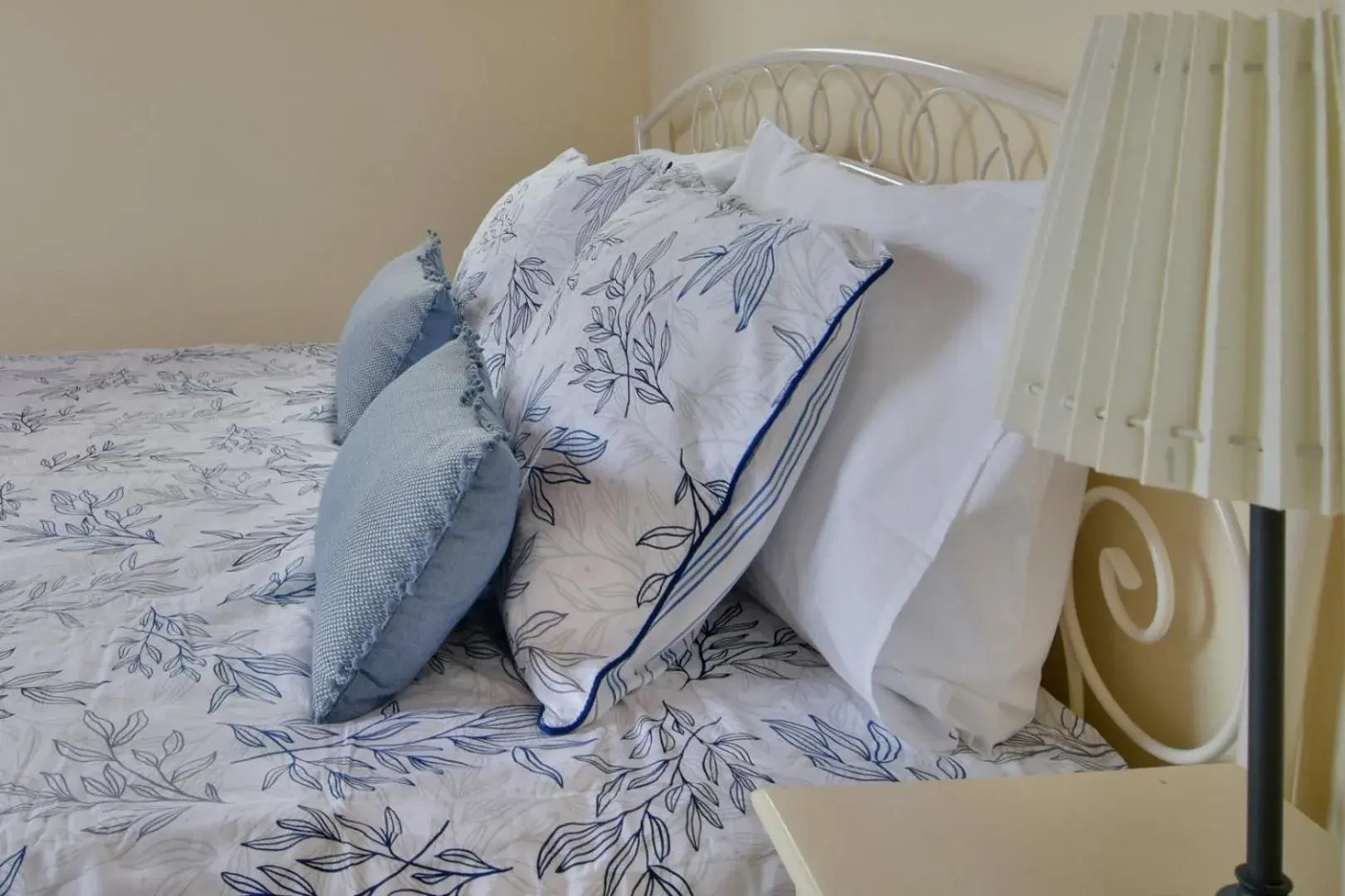 Bed in Monolithos Villas Bed in Monolithos Villas