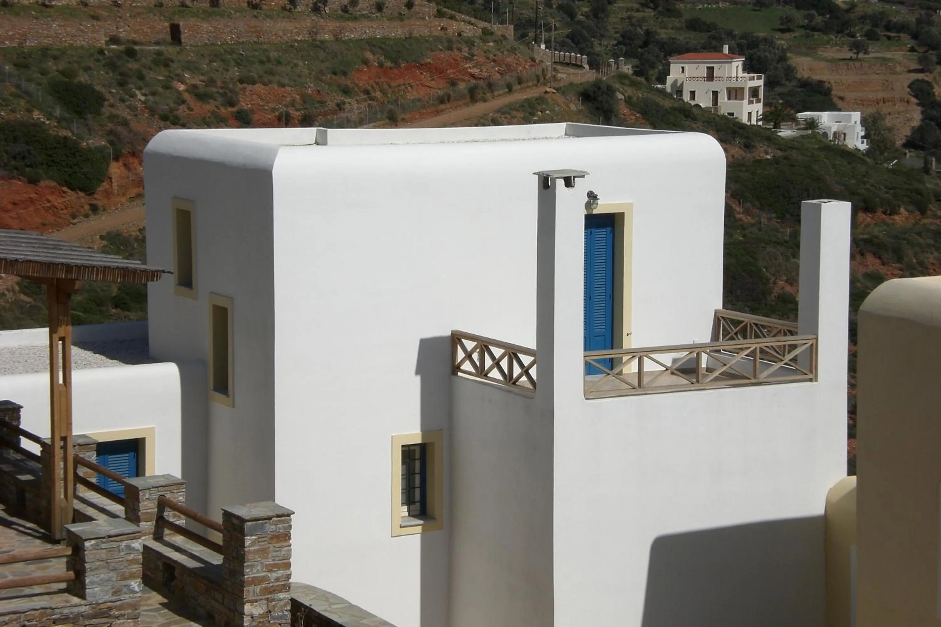 Property building in Monolithos Villas