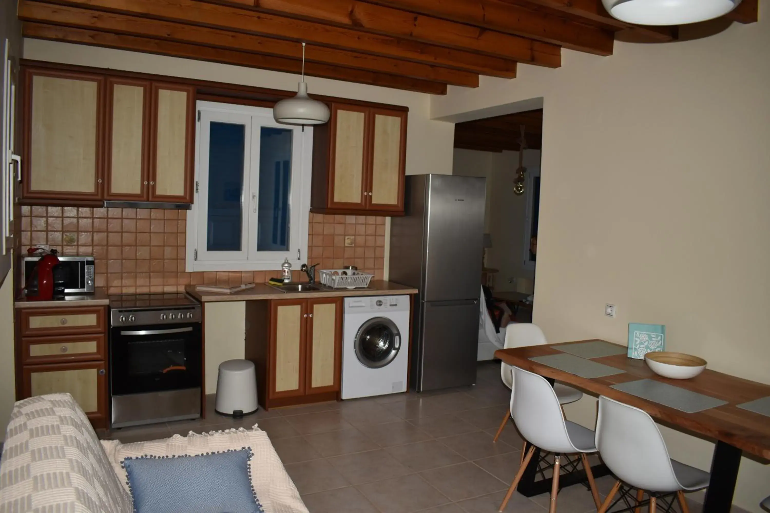 Kitchen or kitchenette in Monolithos Villas Kitchen or kitchenette in Monolithos Villas