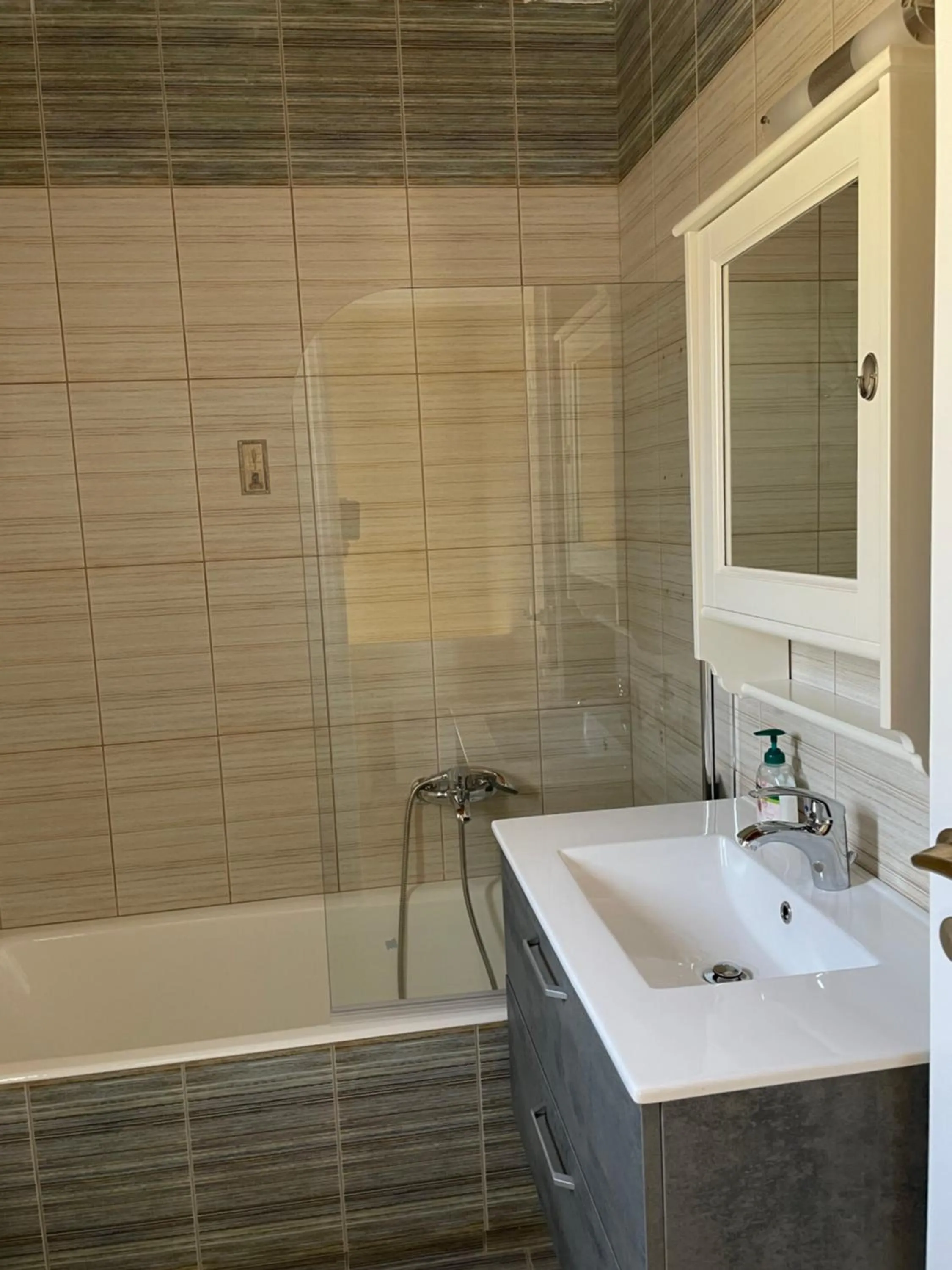 Bathroom in Monolithos Villas