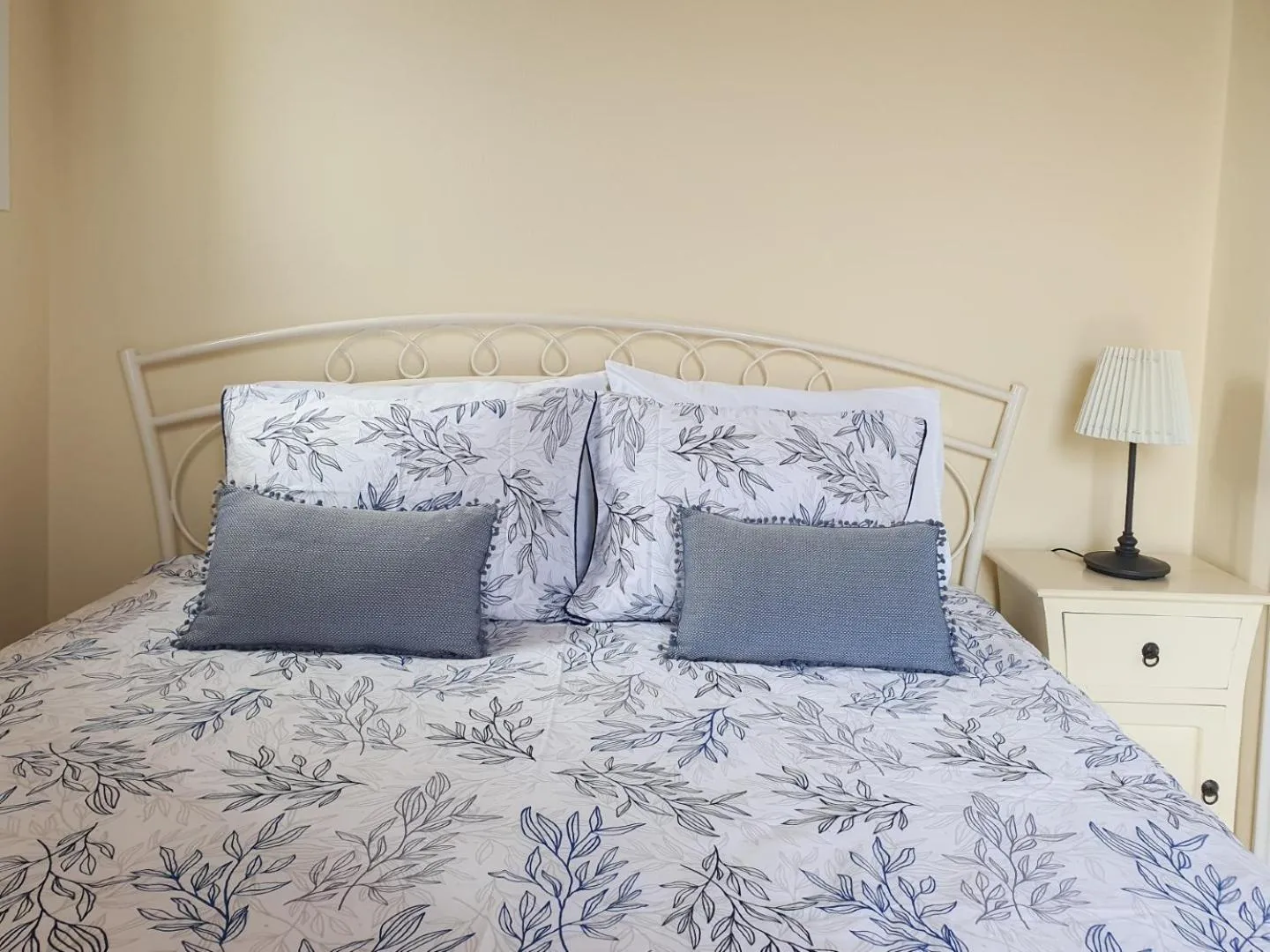 Bed in Monolithos Villas