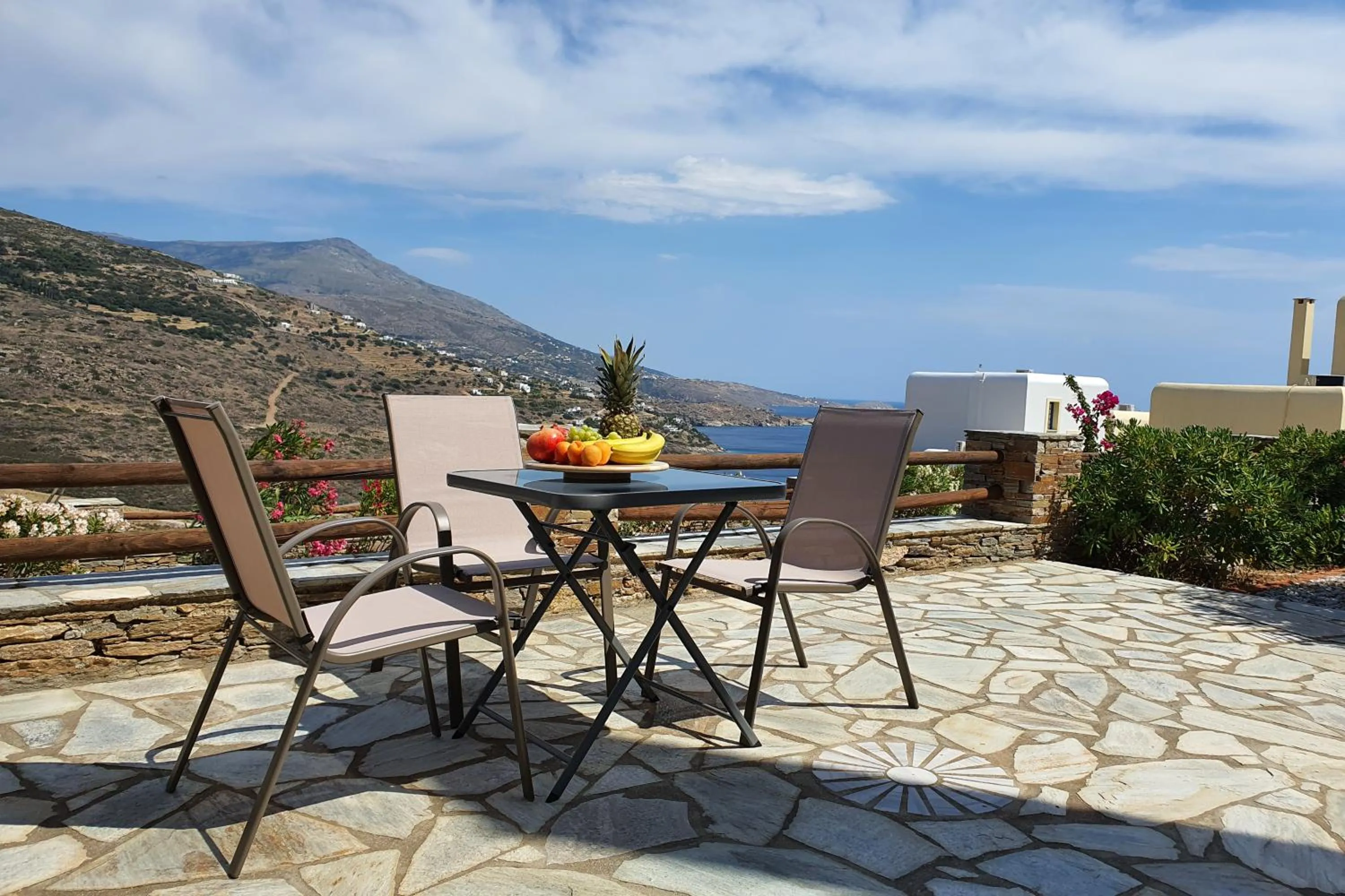 Sea view in Monolithos Villas
