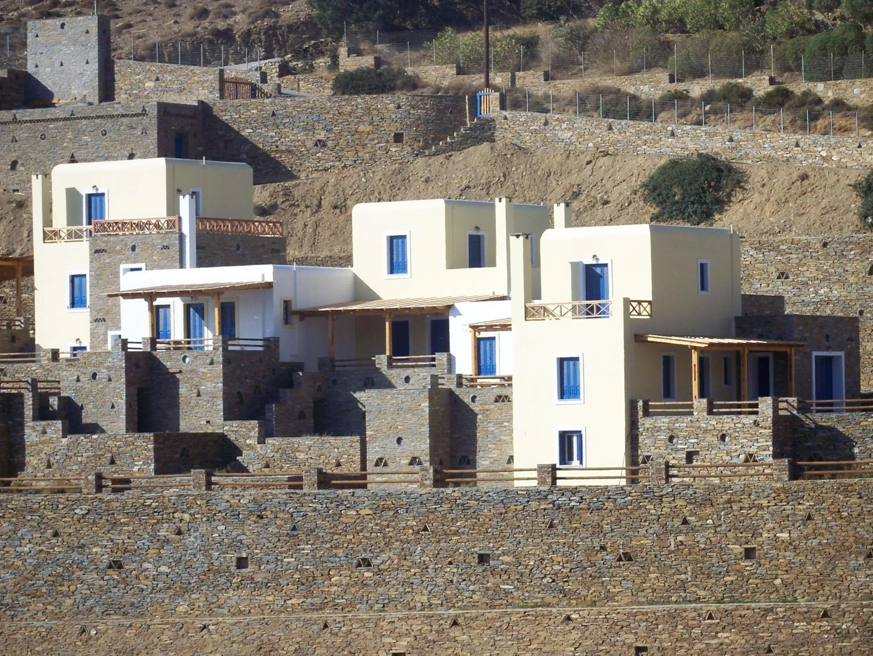 Property building in Monolithos Villas