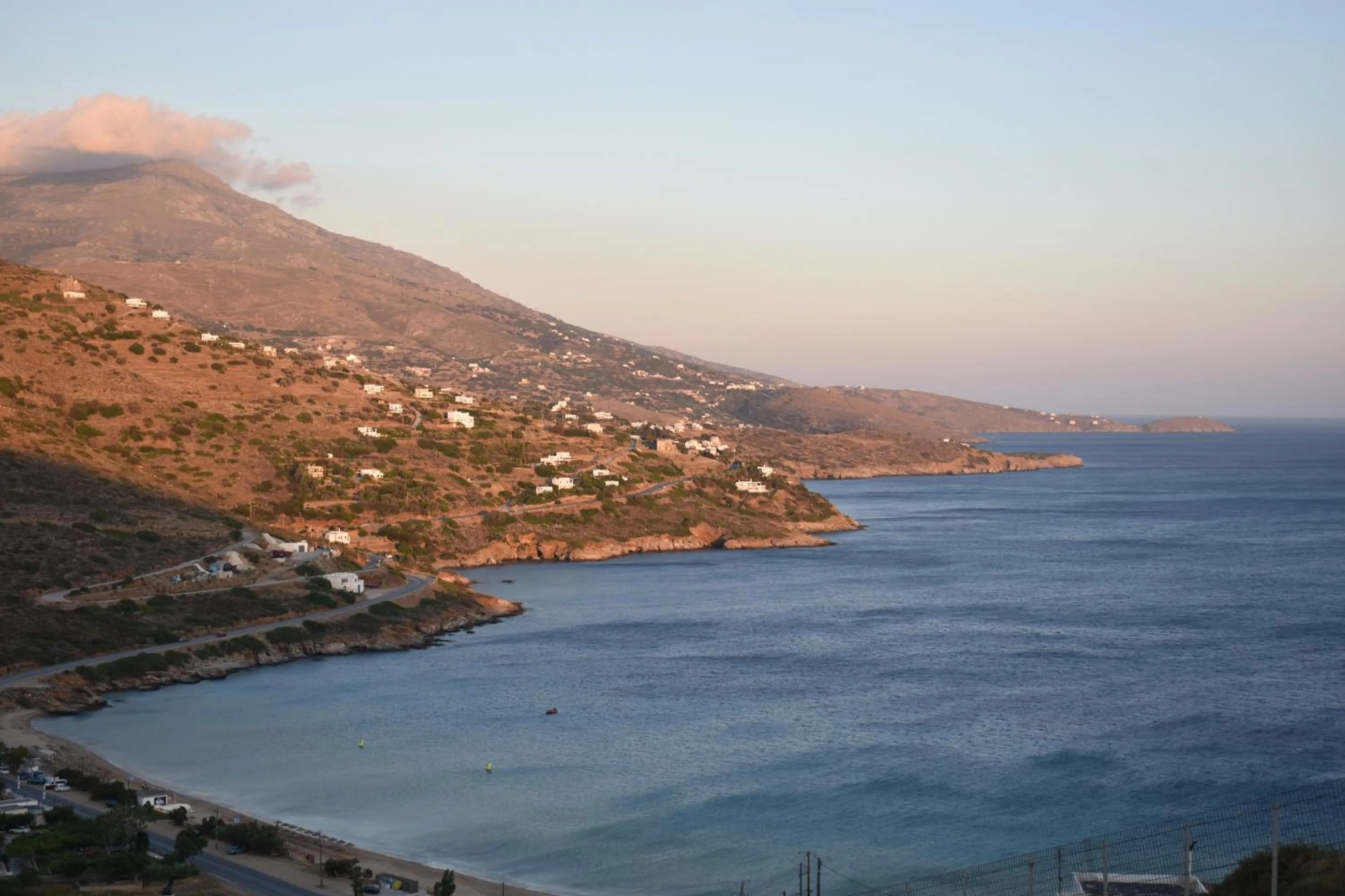 Patio in Monolithos Villas