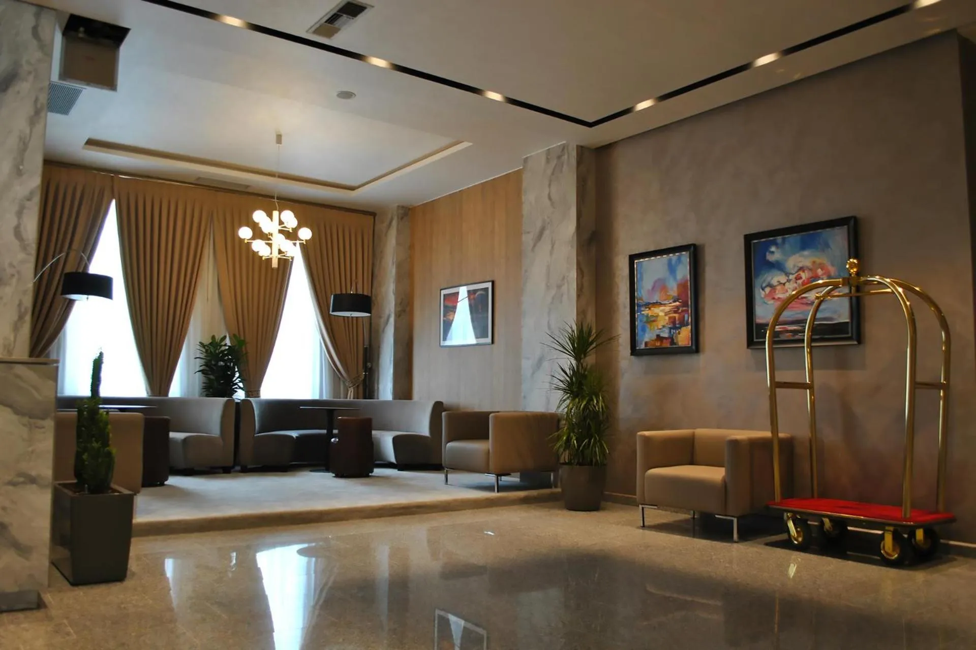 Lobby or reception in Twin Towers Hotel City & Beach Resort