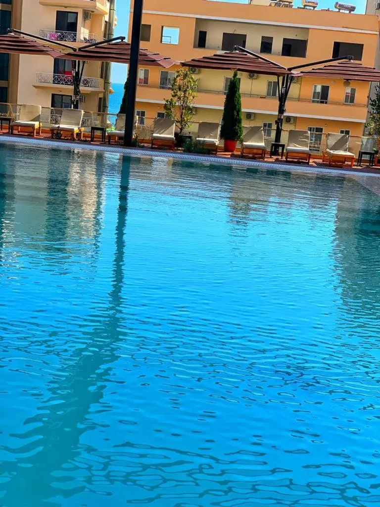 Pool view in Twin Towers Hotel City & Beach Resort