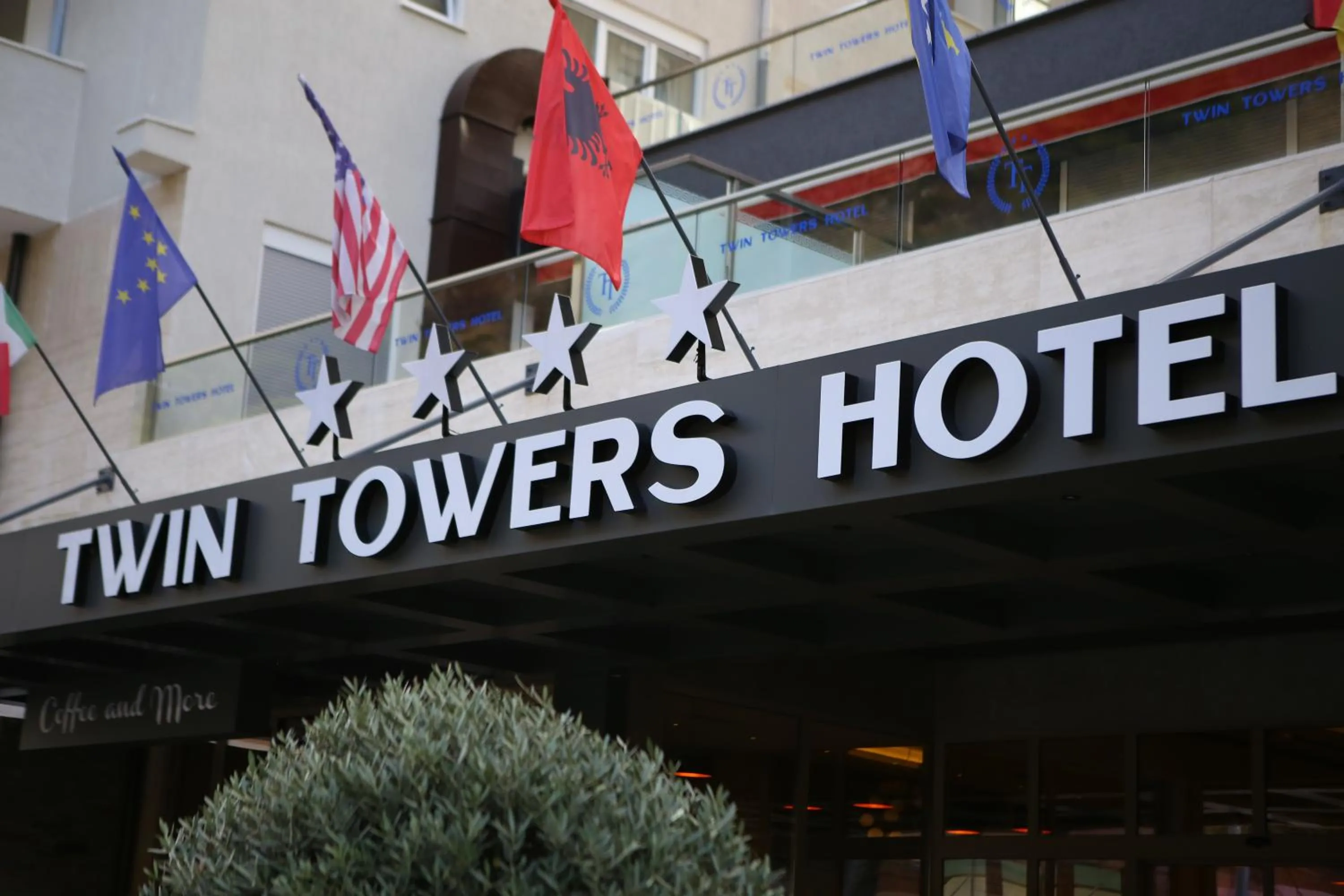Facade/entrance in Twin Towers Hotel City & Beach Resort
