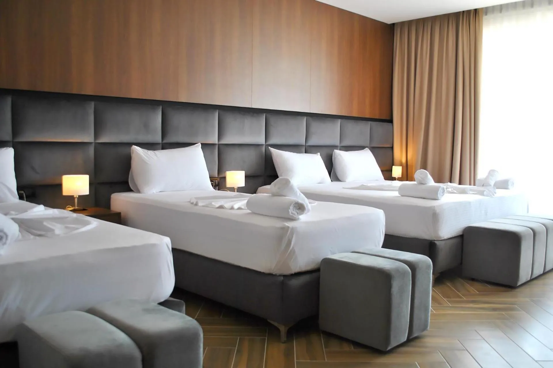 Staff, Bed in Twin Towers Hotel City & Beach Resort