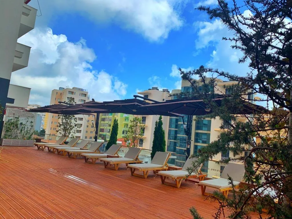 Pool view in Twin Towers Hotel City & Beach Resort