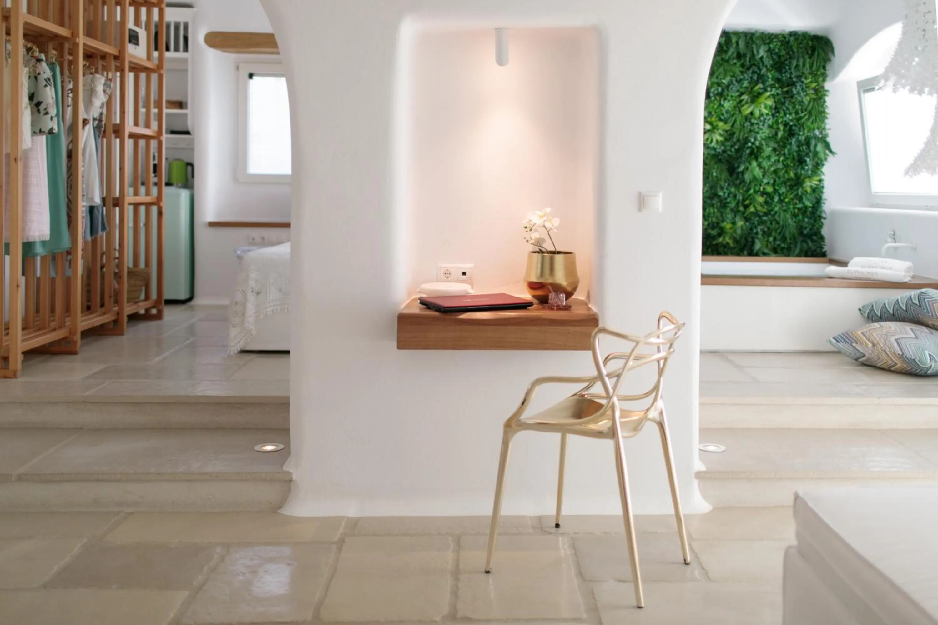 Seating area in Euphoria Downtown