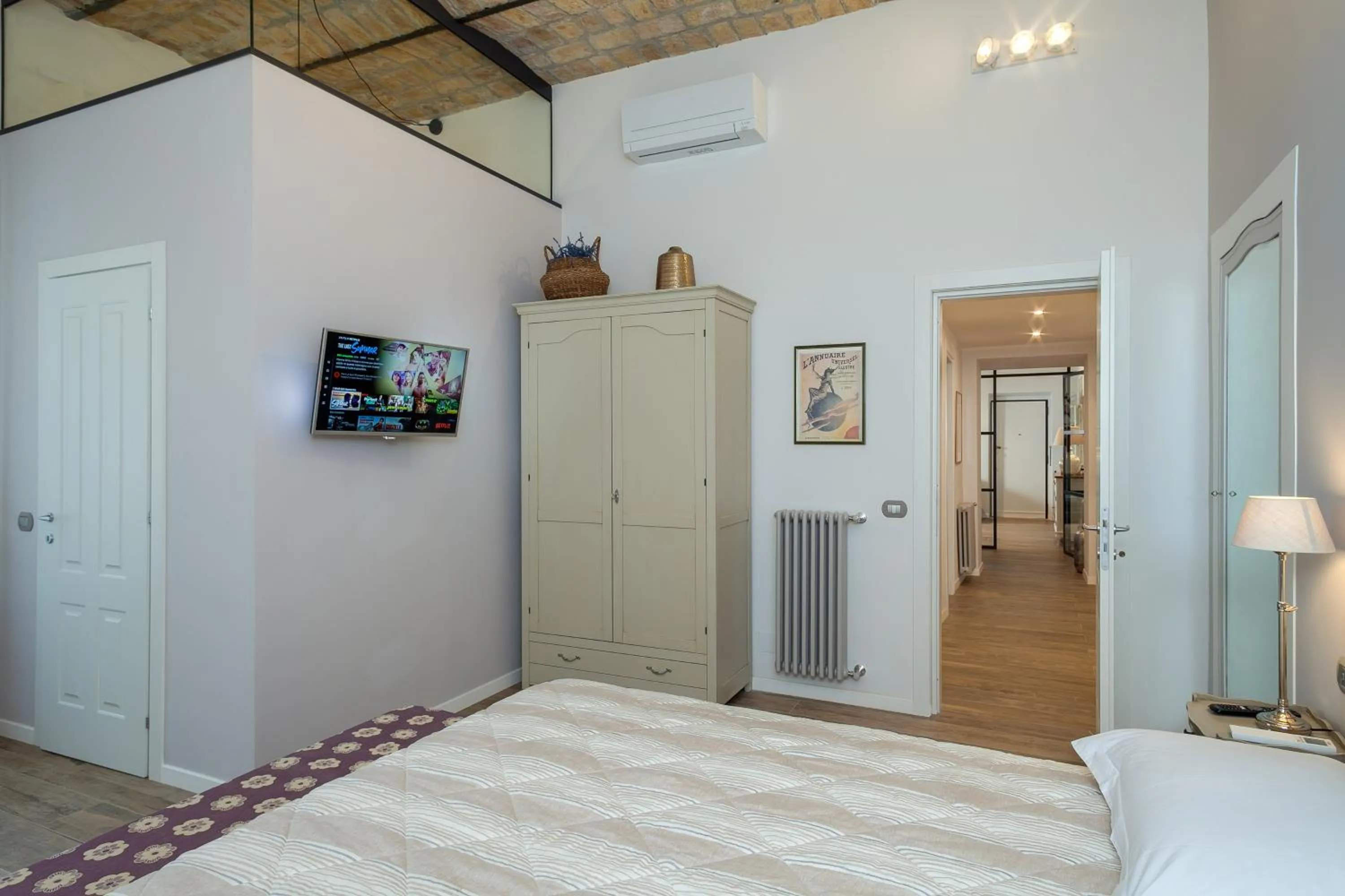 Bedroom, Bed in One & Only Buonarroti Suite