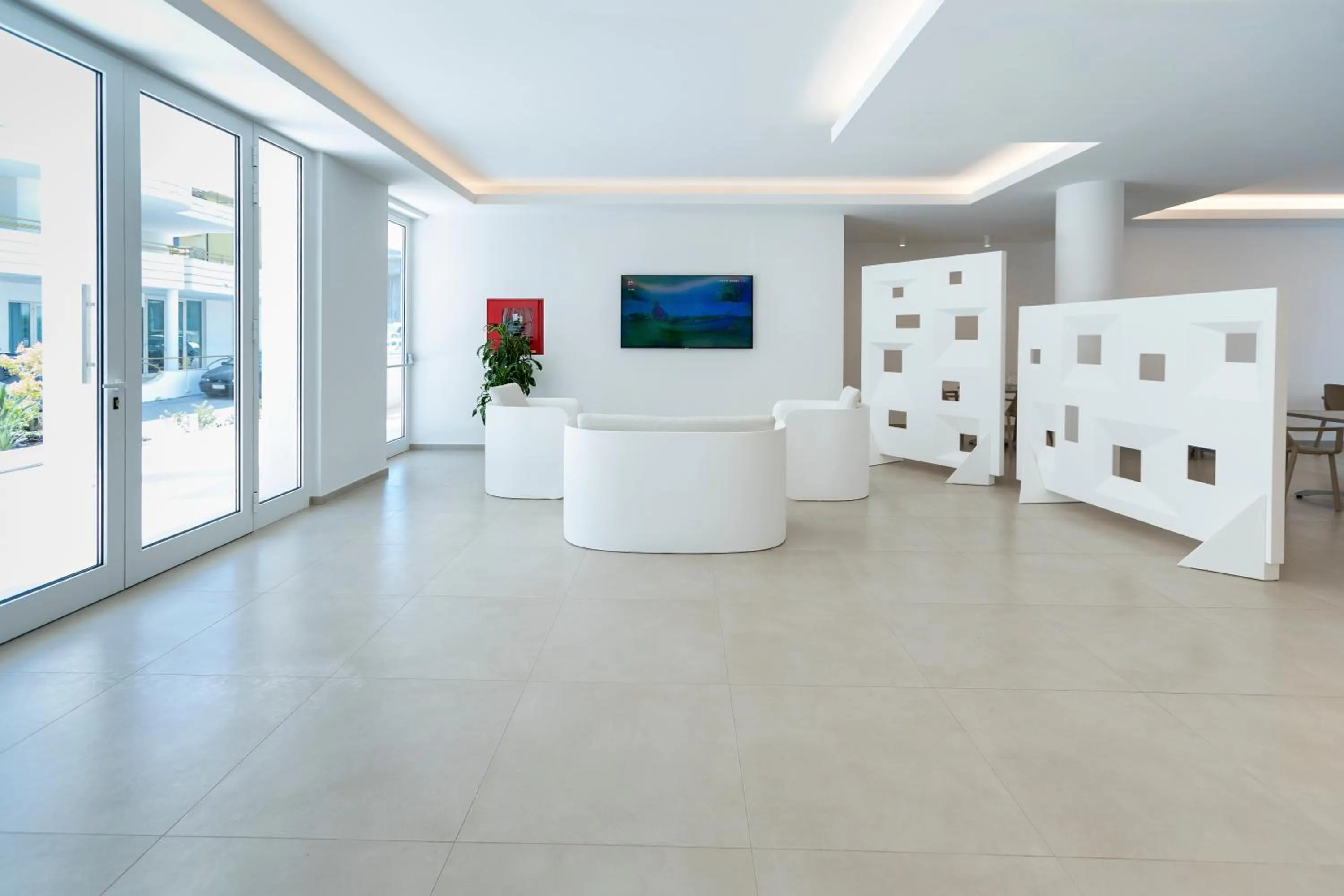 Living room in Vasto Aparthotel