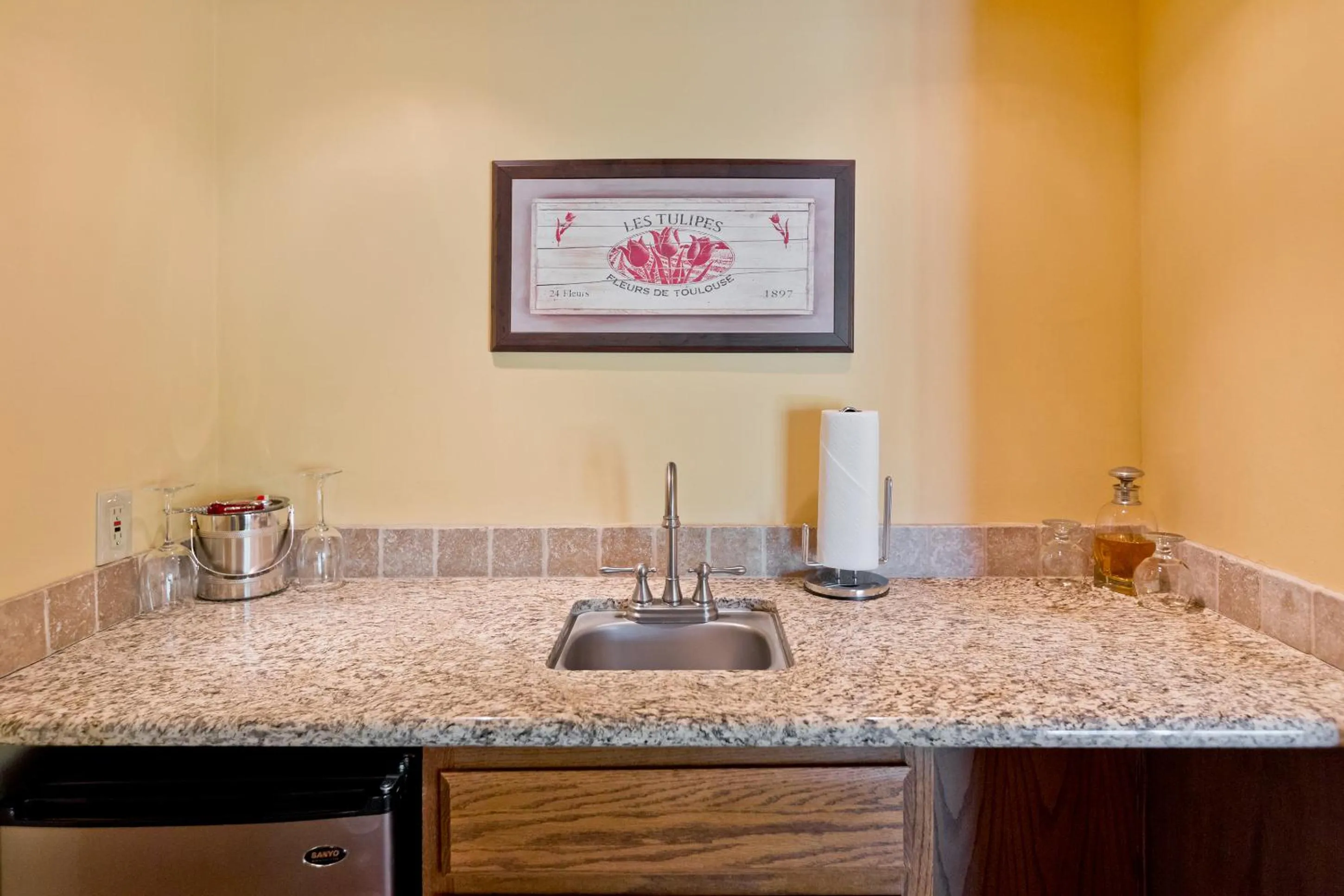 Kitchen or kitchenette in La Maison Hotel - Adults Only