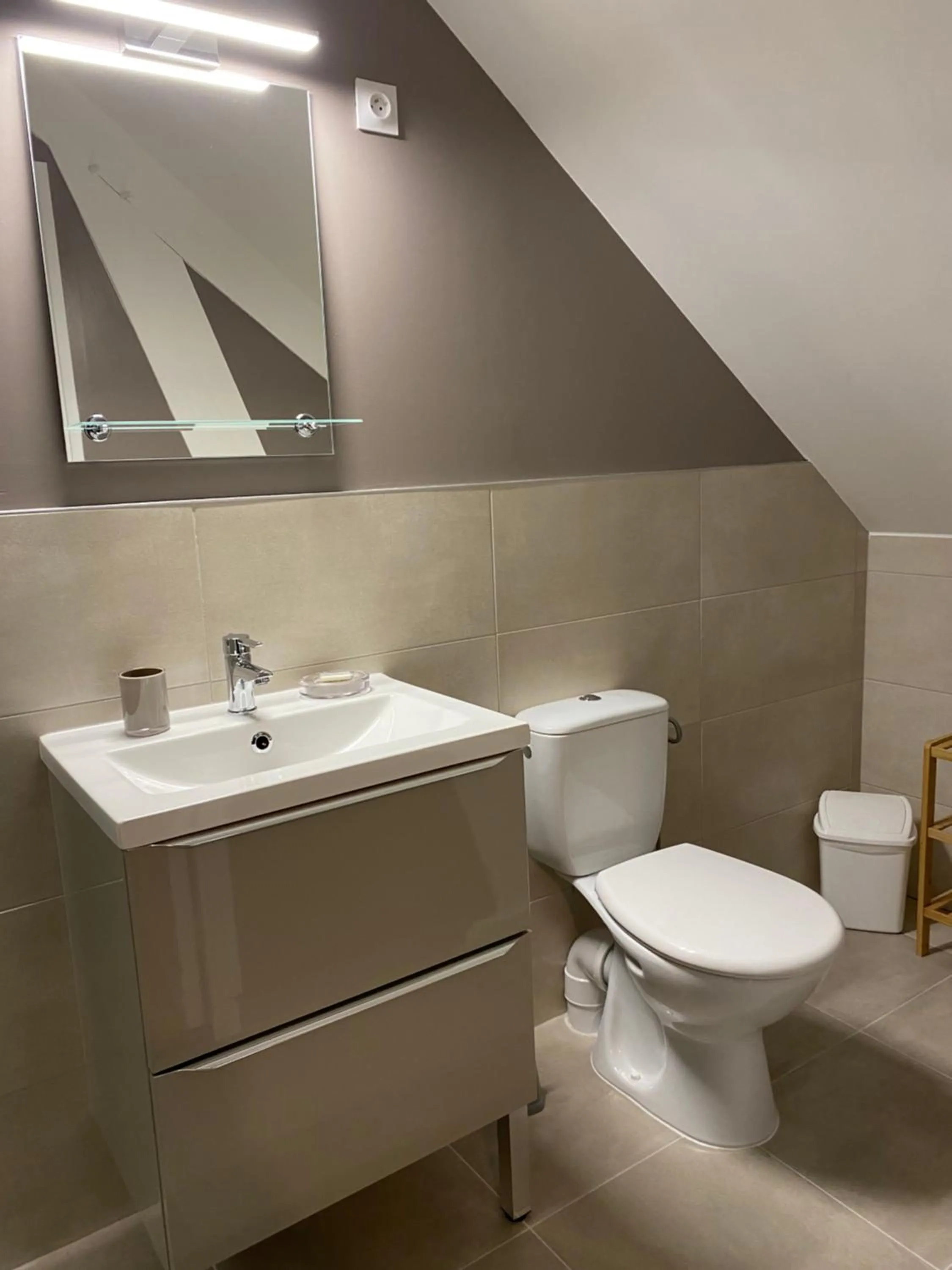 Bathroom in AU FIL DES LACS