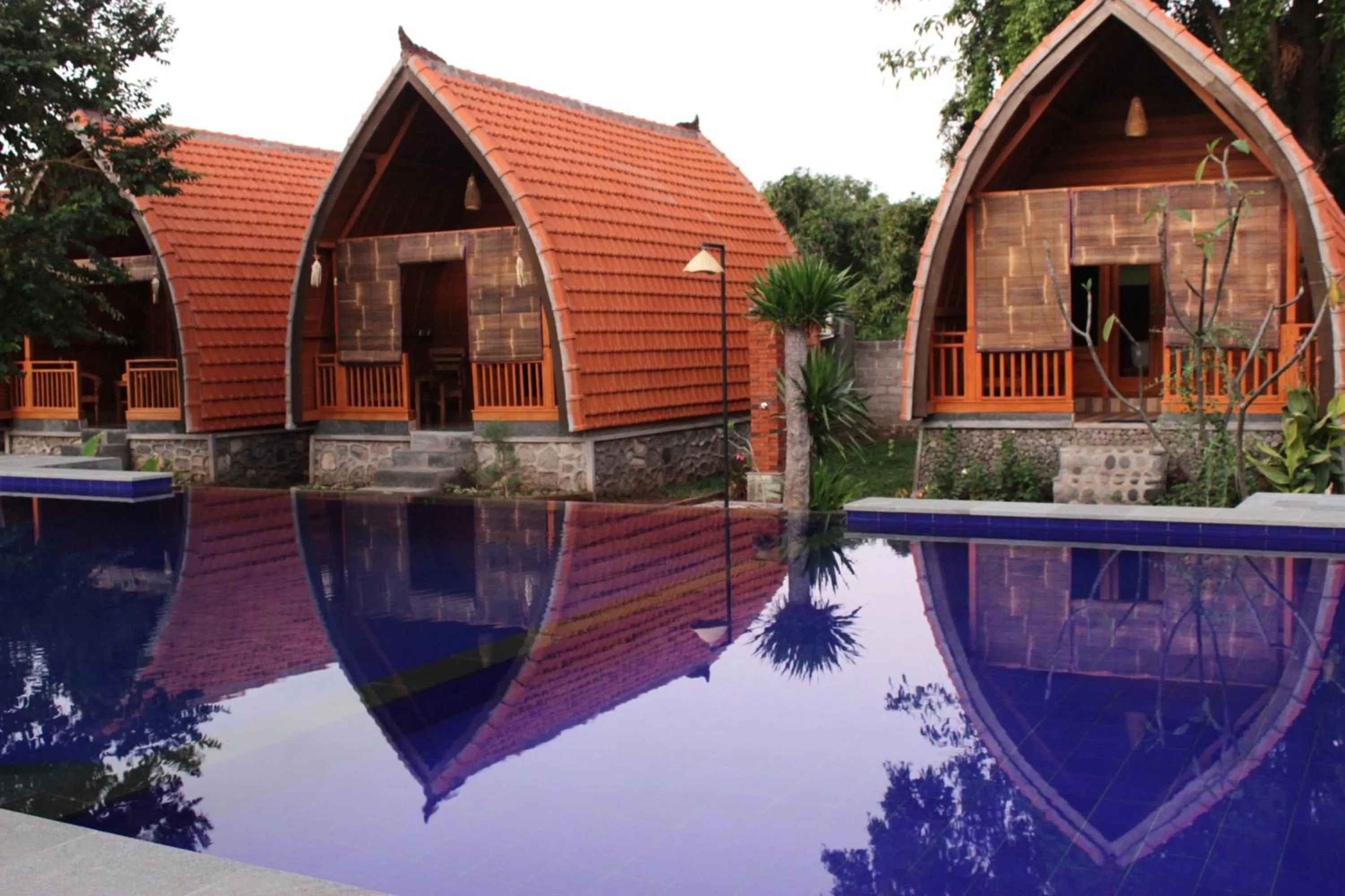 Property building in Kubu Padi Wooden House